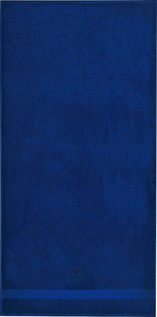 CARLO COLUCCI Duschtücher »Sandro«, (2 St., 2er Set Badetücher 70 x 140 cm), mit Logo-Stickerei