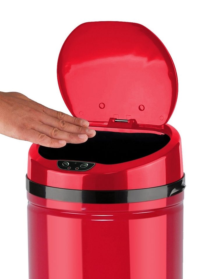 ECHTWERK Mülleimer »INOX RED«, 1 Behälter, Infrarot-Sensor, Korpus aus  Edelstahl, Fassungsvermögen 42 Liter online kaufen