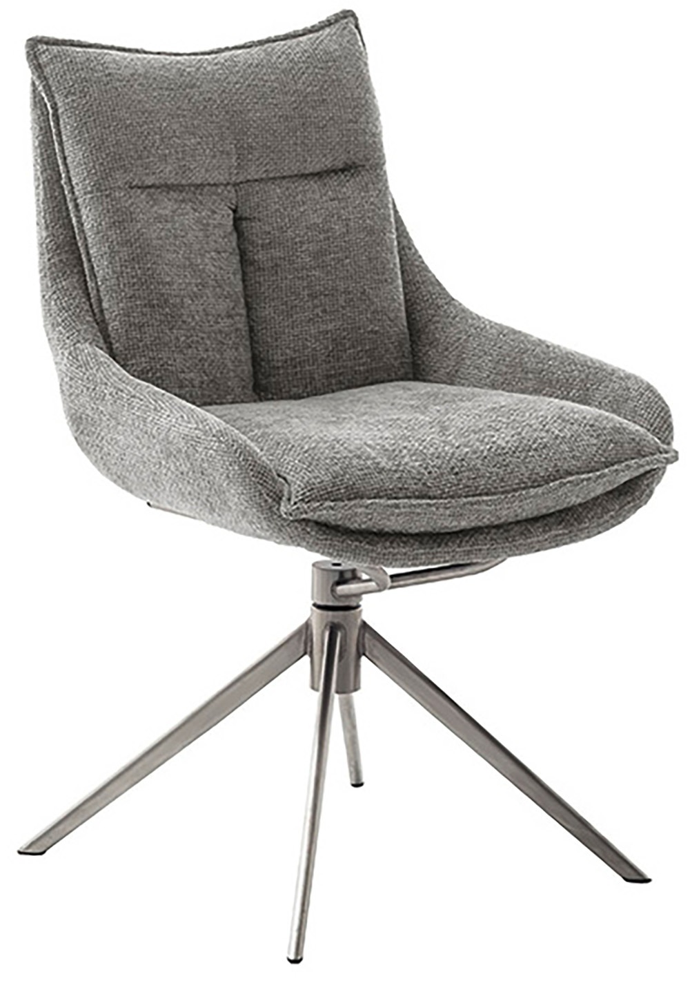 MCA furniture Esszimmerstuhl »PARKER«, Strukturstoff, (2er-Set), drehbar 36 günstig online kaufen
