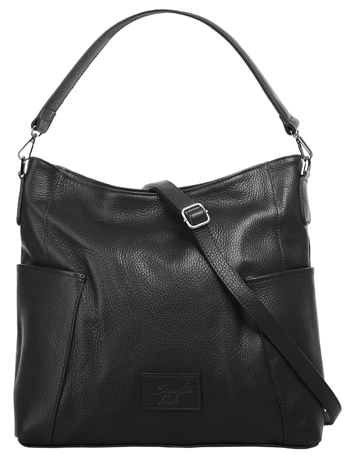 Samantha Look Shopper, echt Leder, Made in Italy