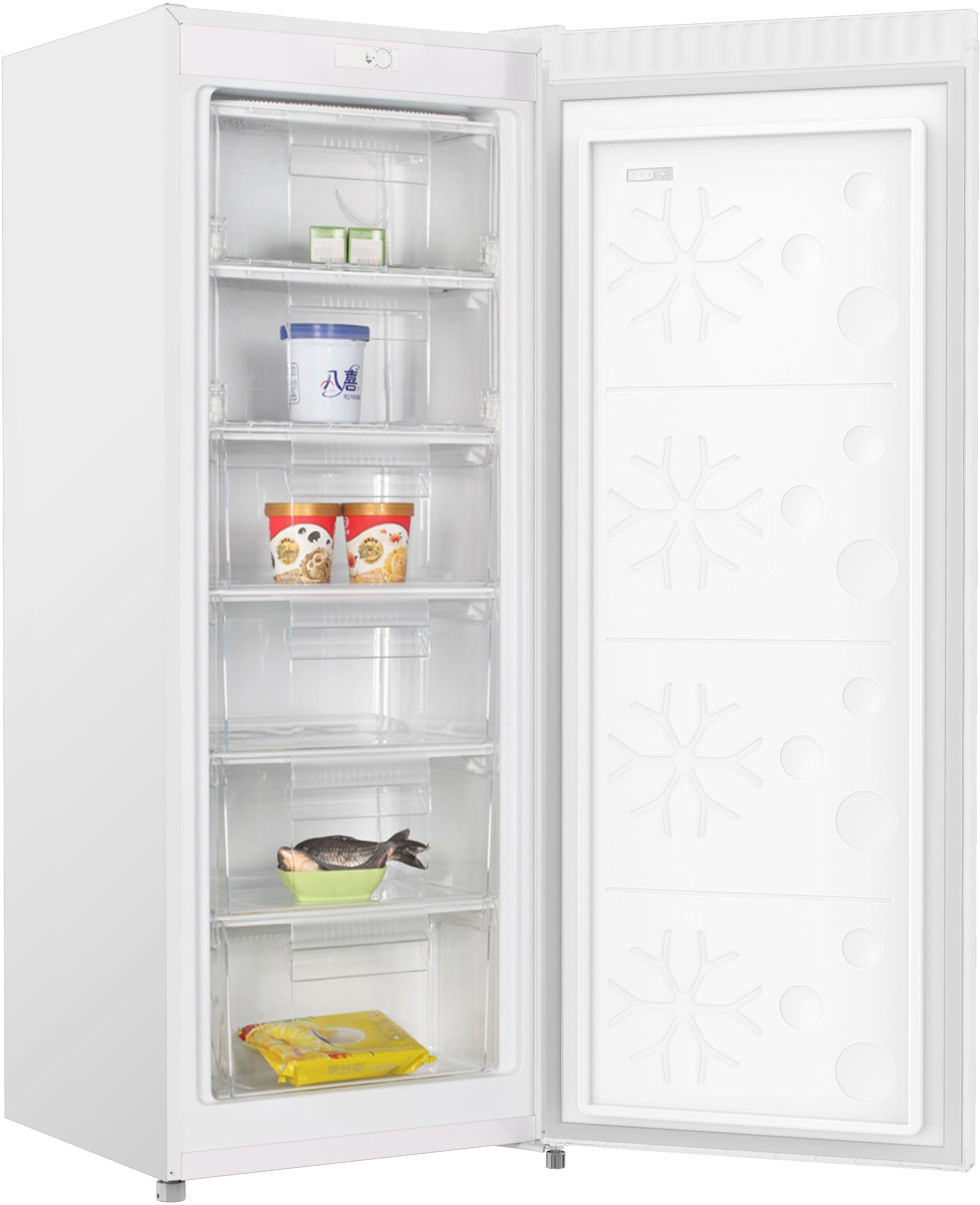 Amica Gefrierschrank »GS 324 170 W / FZ 210.3 AAE 1194677«, 144 cm hoch, 54 cm breit