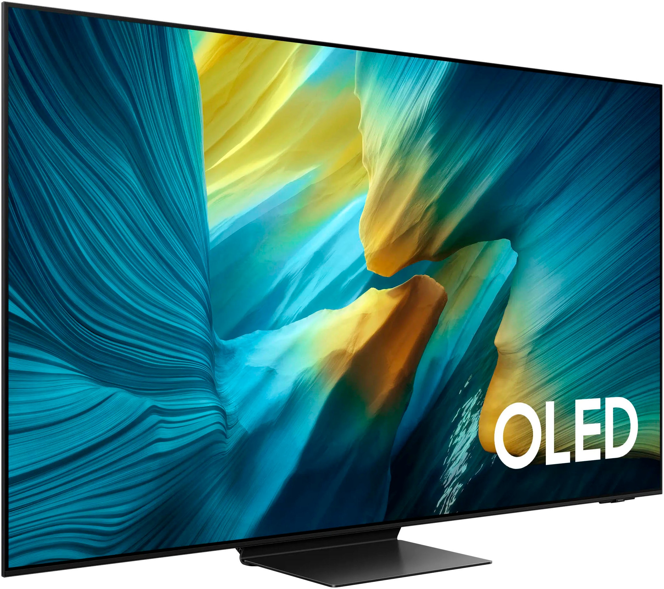 Samsung OLED-Fernseher »GQ65S95FAT«, 4K Ultra HD, Smart-TV, HDR Pro & Glare Free, Dolby Atmos & AI Sound, Gaming Hub, bis zu 165Hz