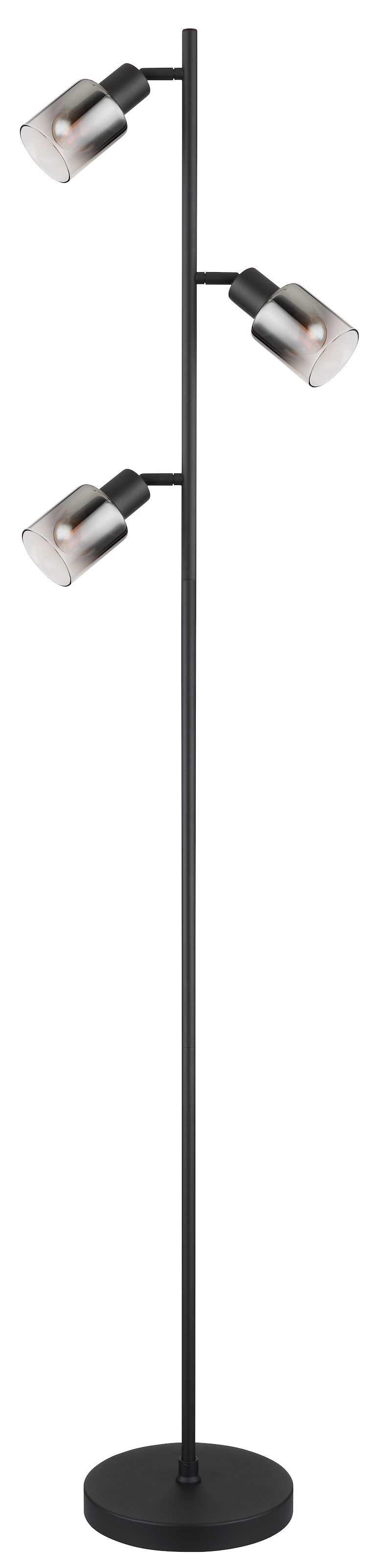 GLOBO LIGHTING Stehlampe »HUBERTUS« E14 1 Stk. Stehlampe Wohnzimmer Schlafzimmer Flur Design-Leuchte