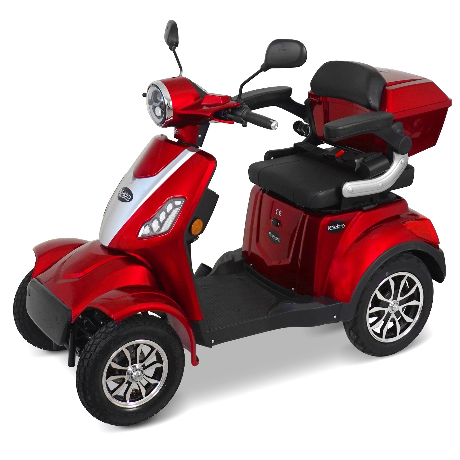 Rolektro Elektromobil »Rolektro E-Quad 15 V.2-R31 Bleigel« 1.400 W 15 km/h