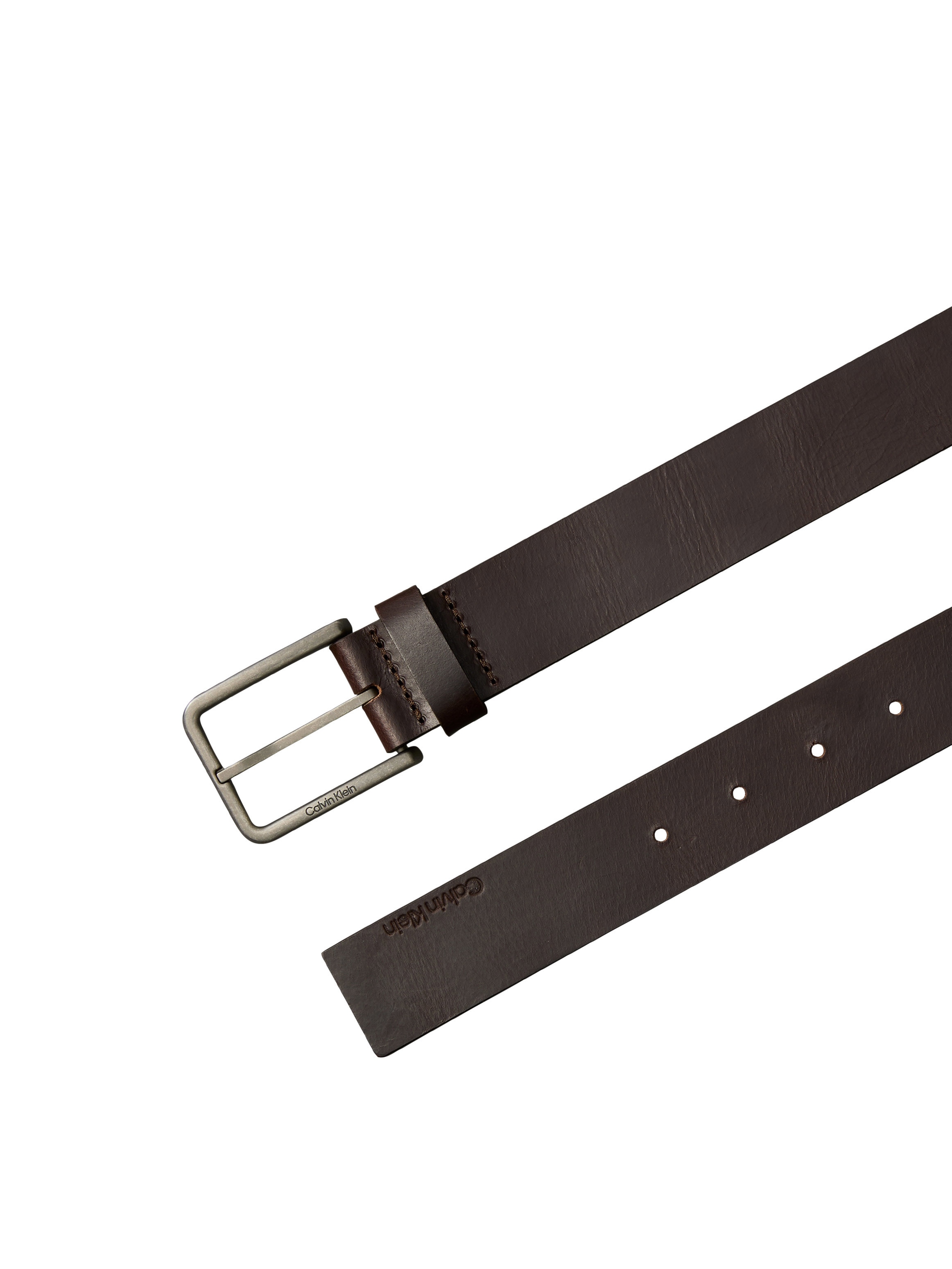 Calvin Klein Ledergürtel »WARMTH BUCKLE« Größenverstellbar