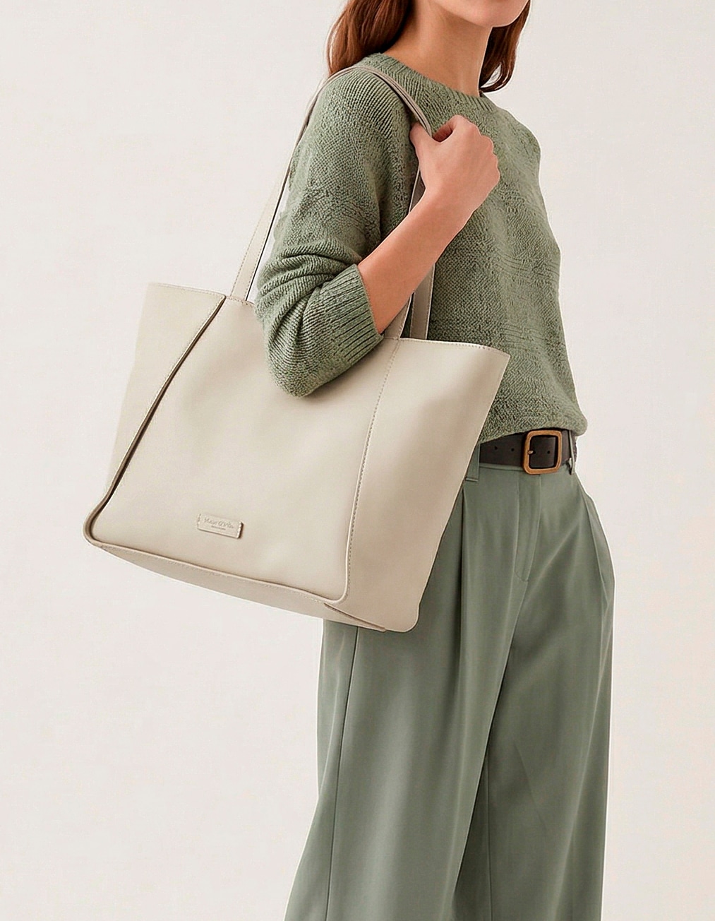 Marc O'Polo Accessories Shopper »Vera« große Einkaufstasche, Umhängetasche mit Reißverschluss