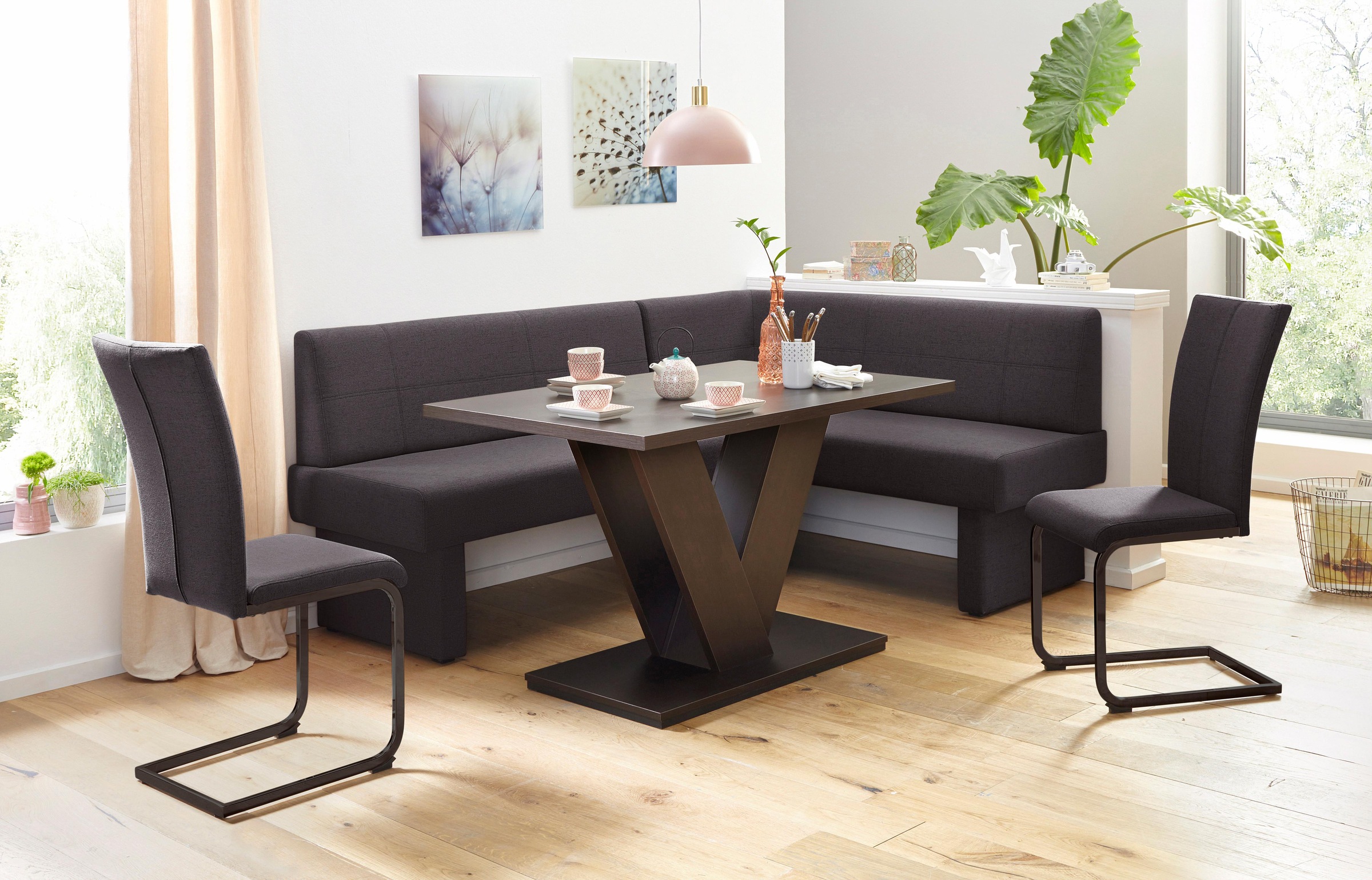 Home affaire Freischwinger »Nils« (Set) 2 Stk.Stuhl belastbar bis 120 Kg, G günstig online kaufen