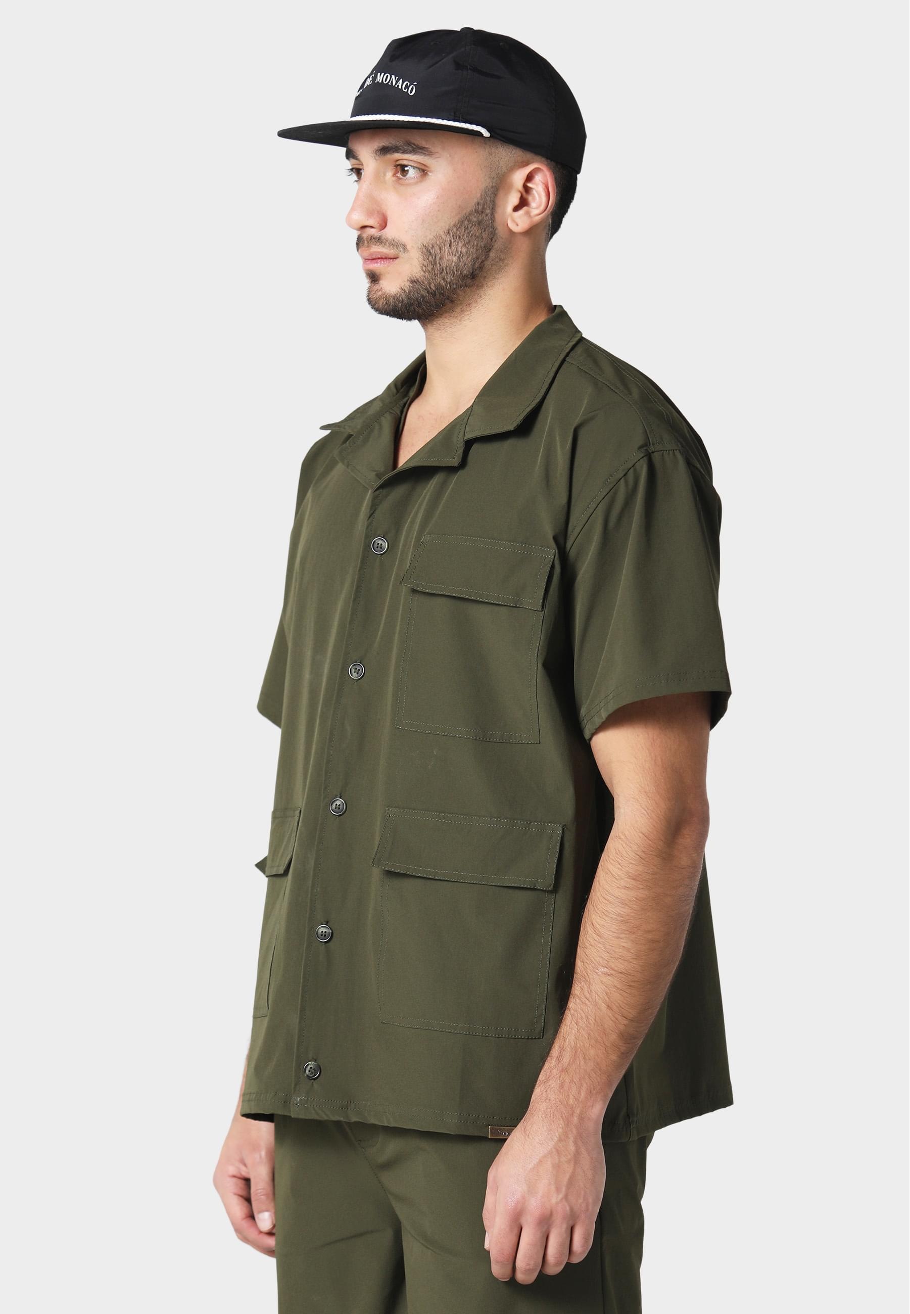 Pas De Monaco Kurzarmhemd »Pas De Monaco UTILITY SHIRT« 1 Stk.