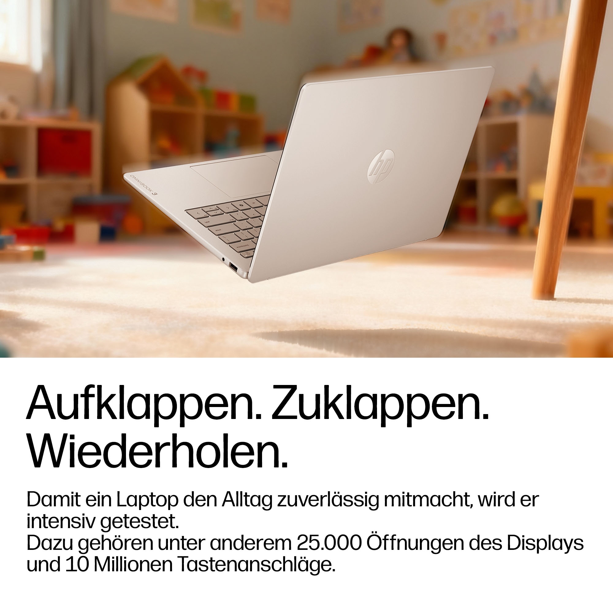 HP Notebook »OmniBook 3 17-dm0071ngx« 43,9 cm / 17,3 ″ AMD Ryzen™ AI 7 Radeon 840M 512 GB SSD