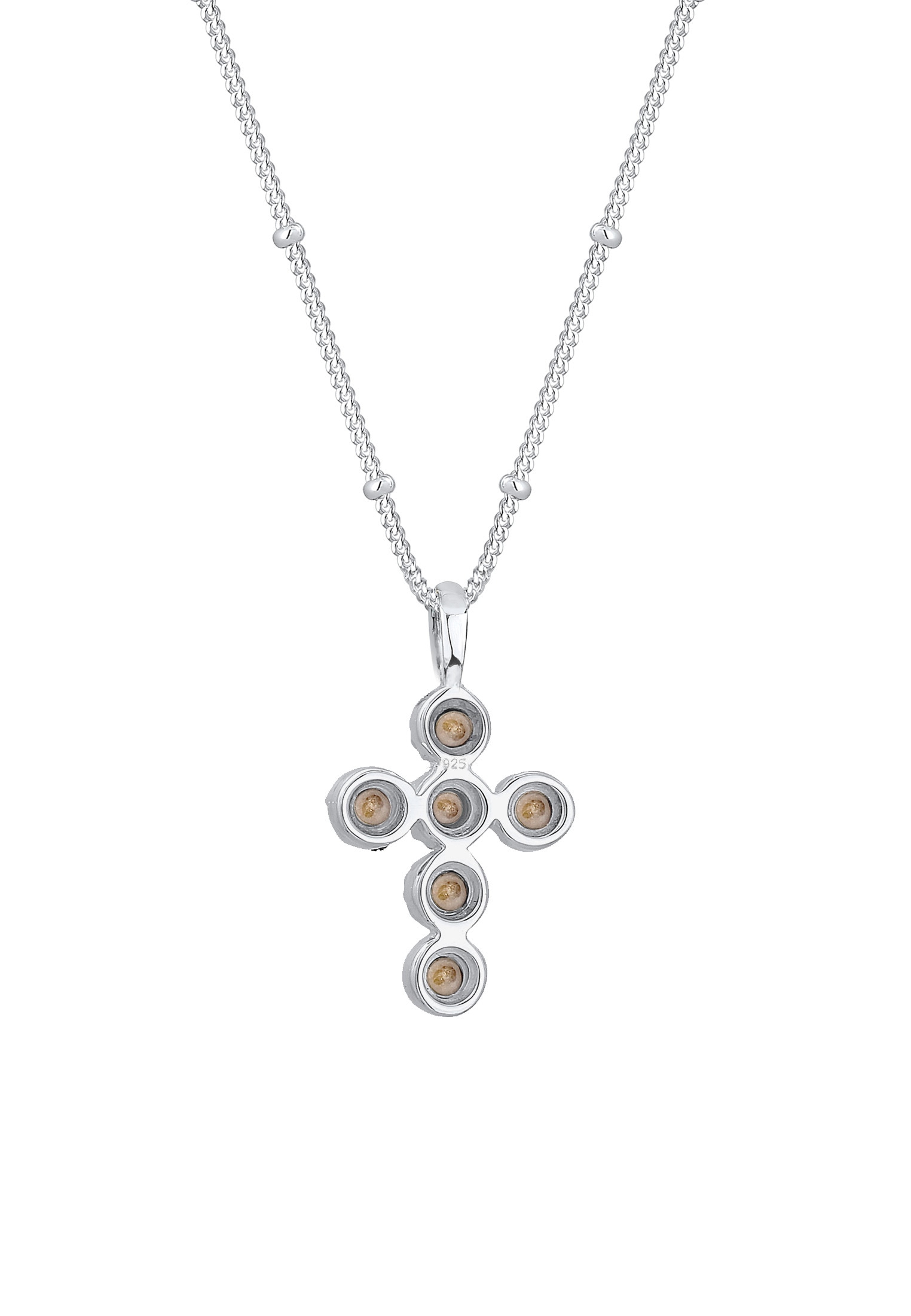 Elli Collierkettchen »Kreuz 925 Silber, mit Kristallen von Swarovski®«