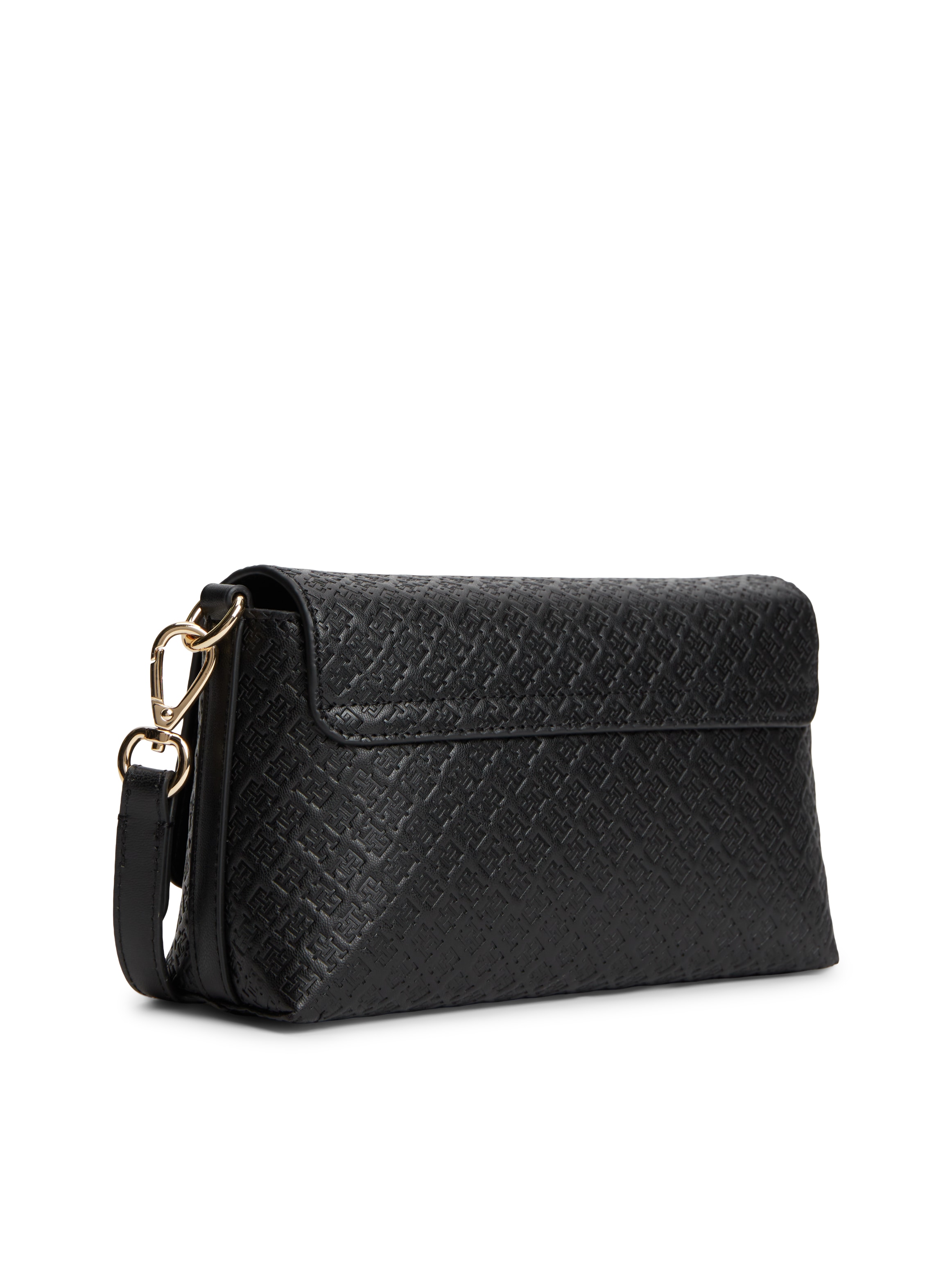Tommy Hilfiger Umhängetasche »TH ICON CONV CROSSOVER MONO« Damen Schultertasche, Handtasche, Clutch mit TH-Logoprägung