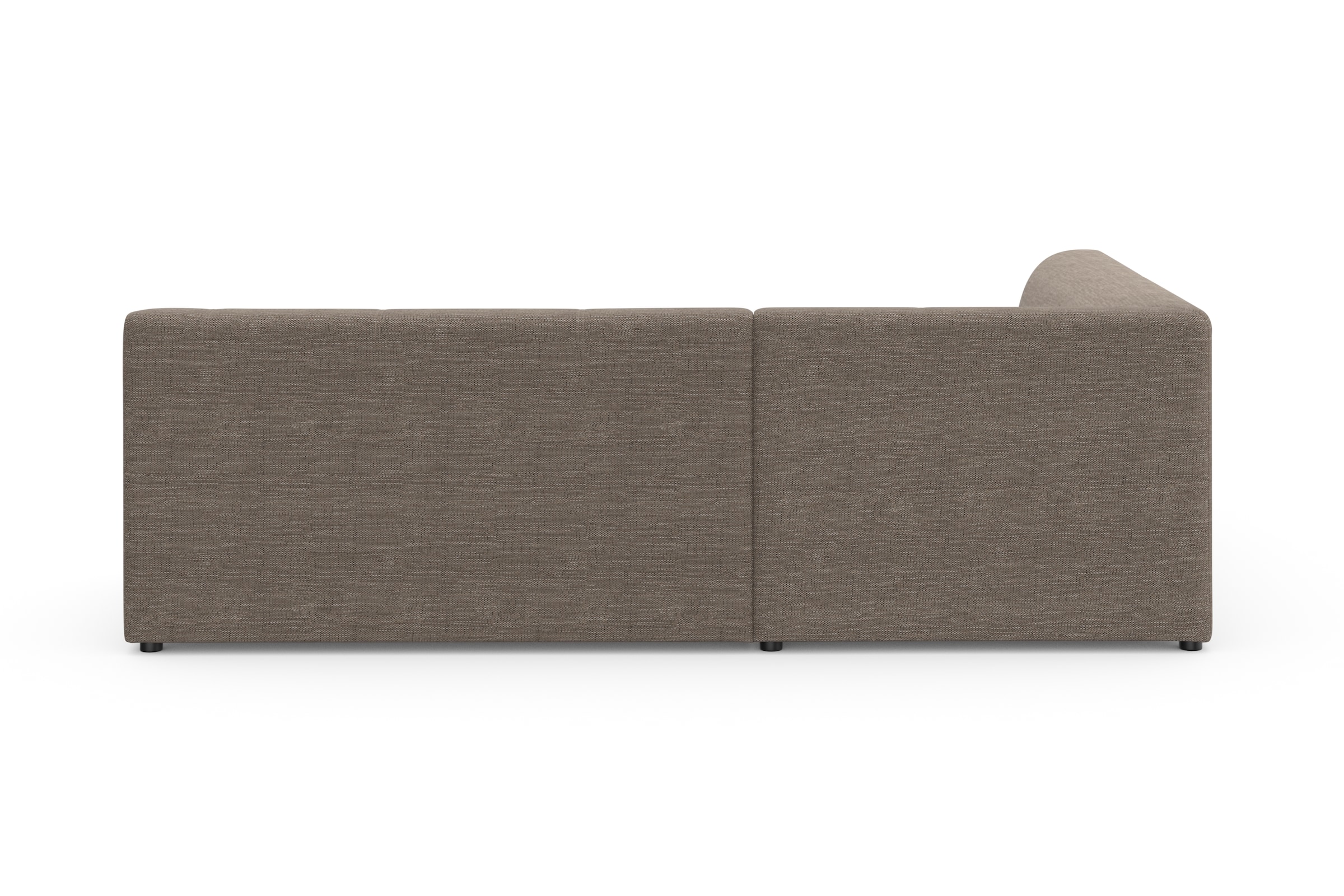 DOMO collection Ecksofa »Topper zeitlos elegant, kompakte Stellmaße, OTTOs Choice, L-Form«, mit Ottomane, wahlweise mit Schlaffunktion