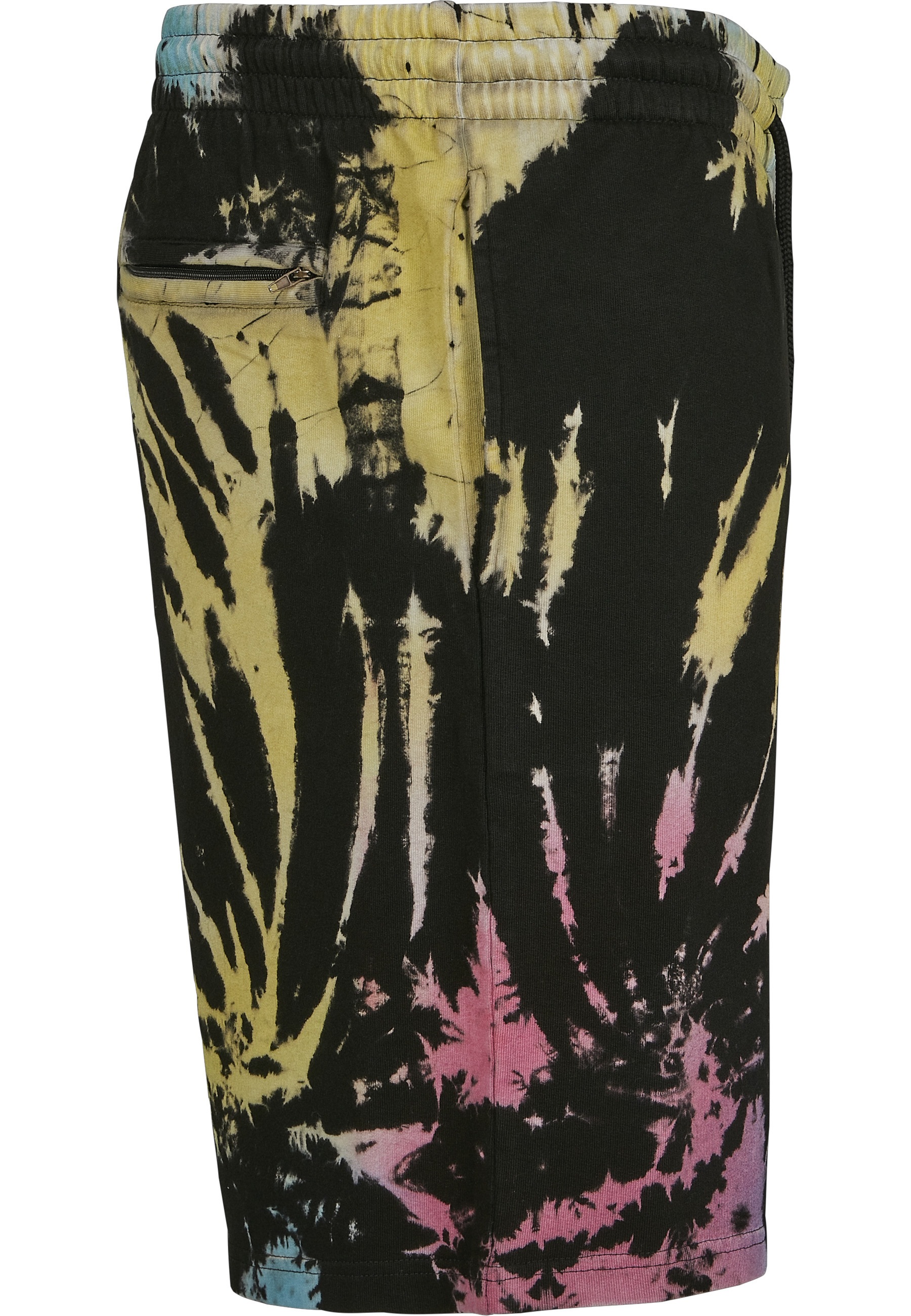 URBAN CLASSICS Stoffhose »Urban Classics Herren Tie Dye Sweat Shorts«