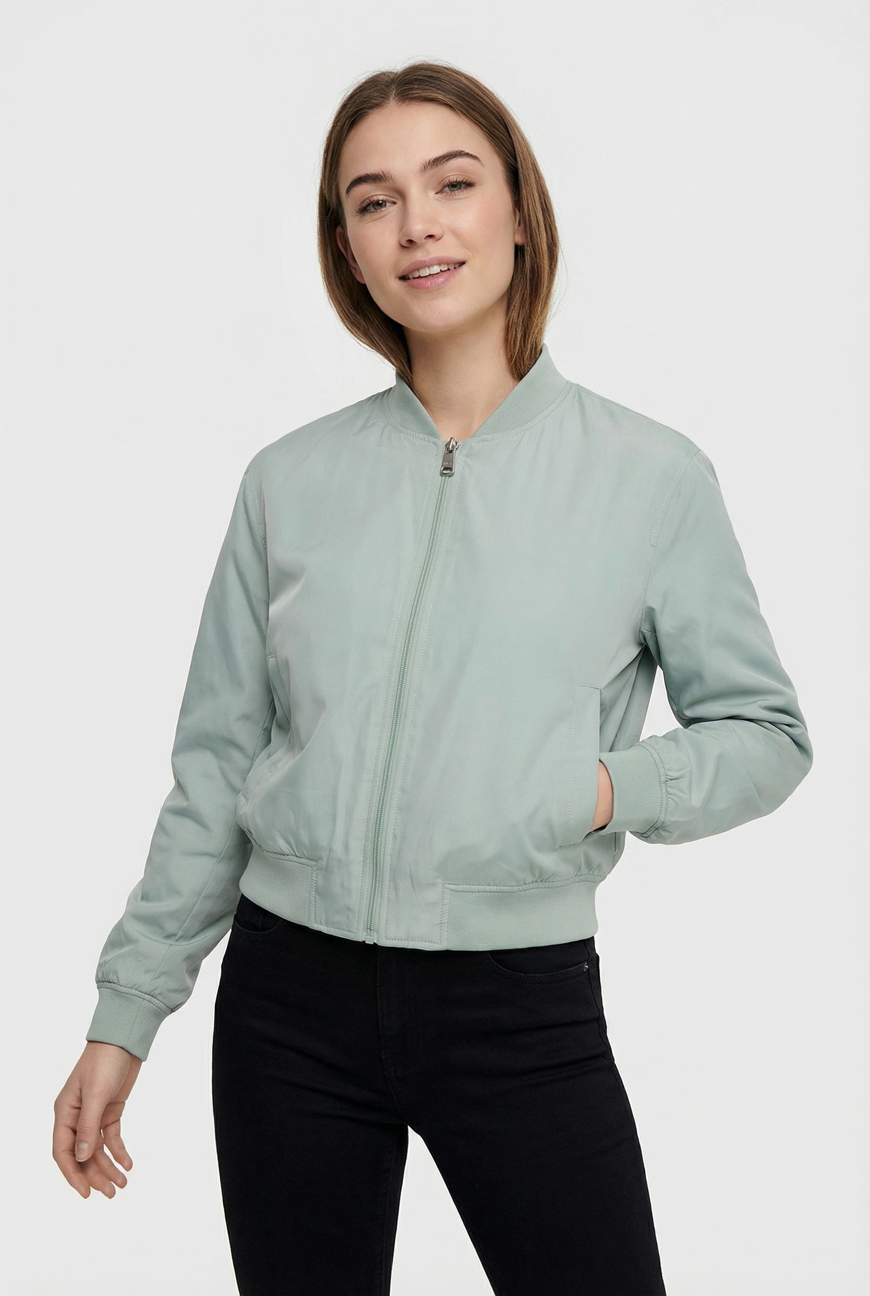 ONLY Bomberjacke »ONLALMA BOMBER OTW NOOS« mit Seitentaschen