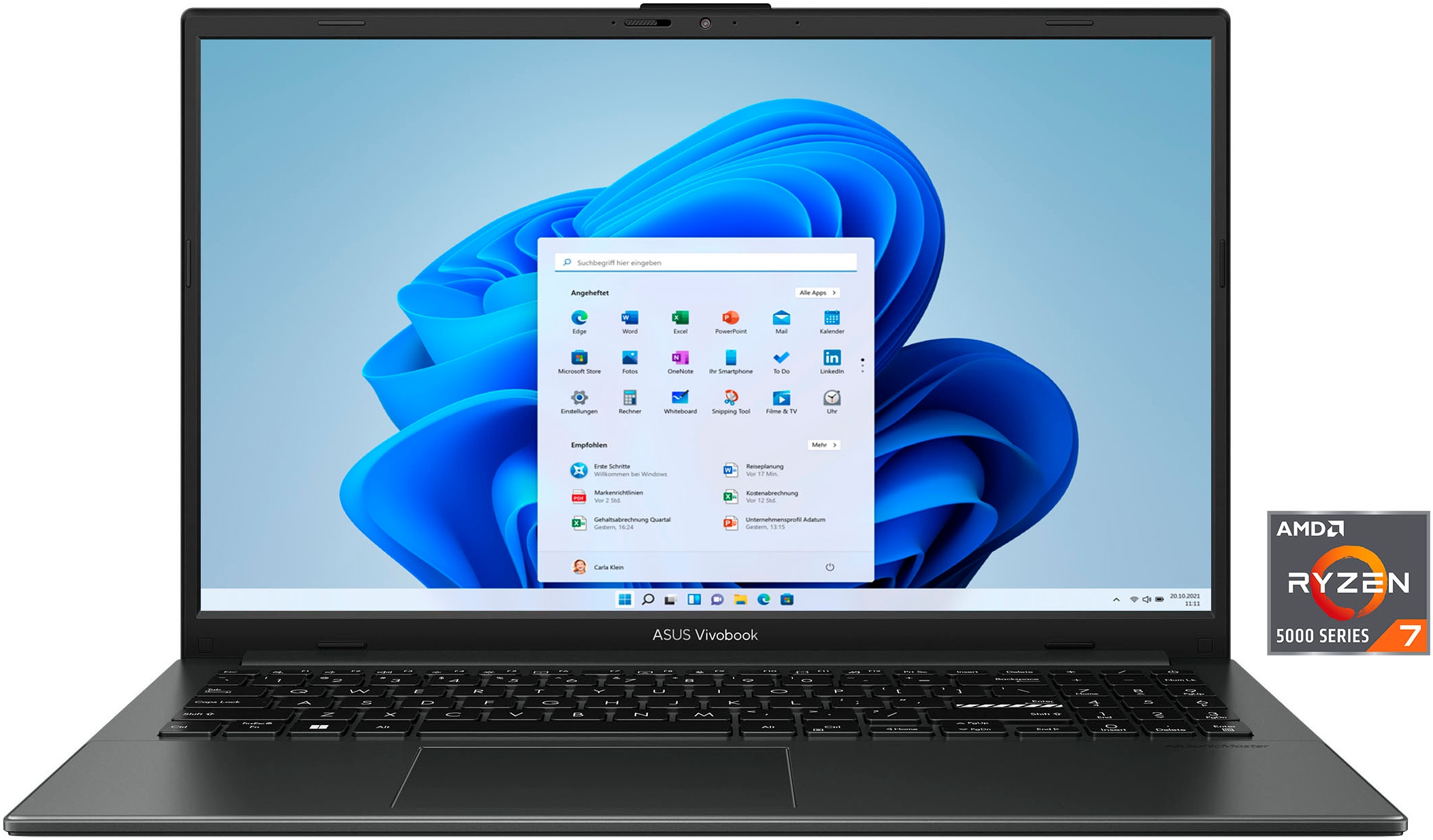 Asus Notebook »Vivobook Go E1504FA-BQ659W«, 39,6 cm, / 15,6 Zoll, AMD, Ryzen 5, Radeon™ 610M, 512 GB SSD
