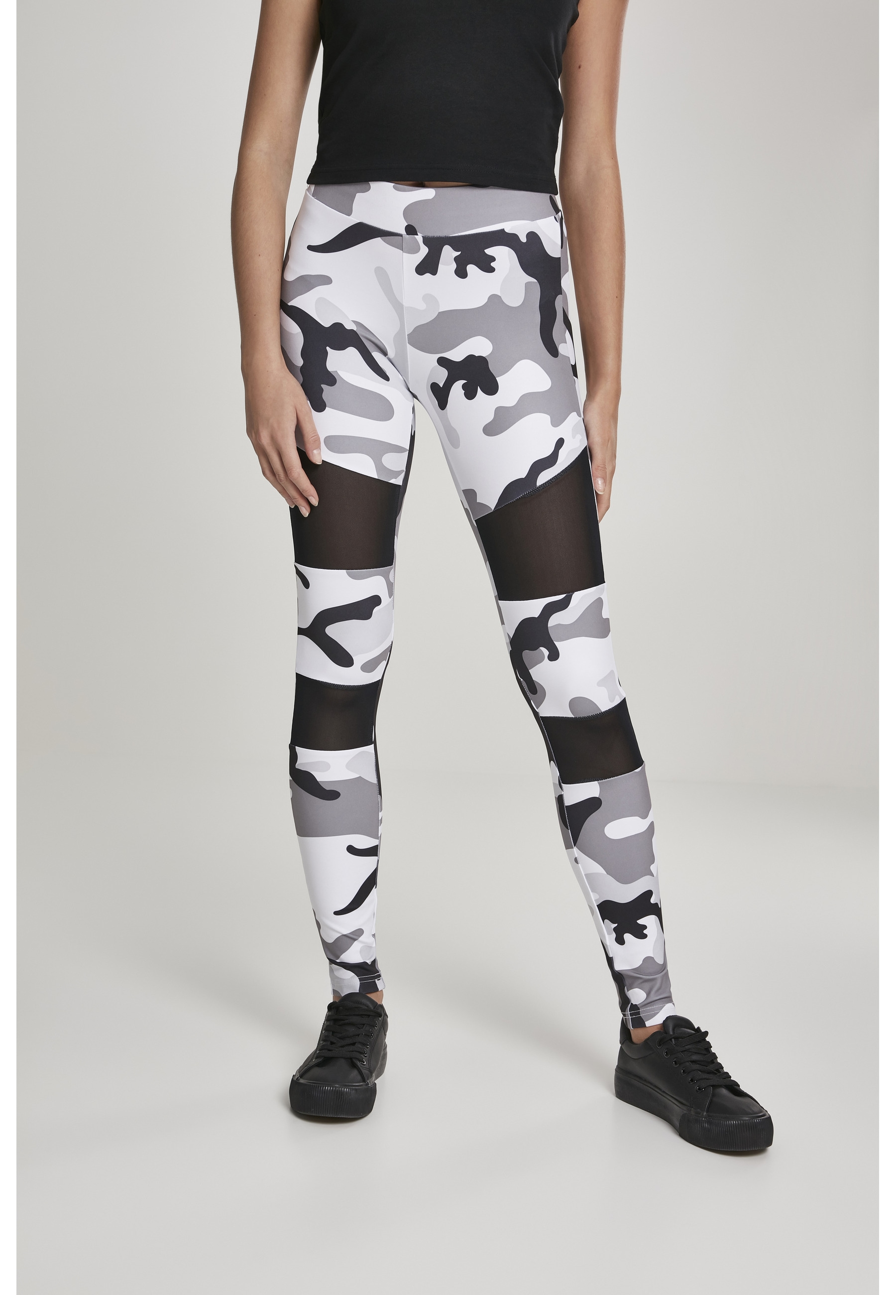 URBAN CLASSICS Leggings »Urban Classics Damen Ladies Camo Tech Mesh Leggings«