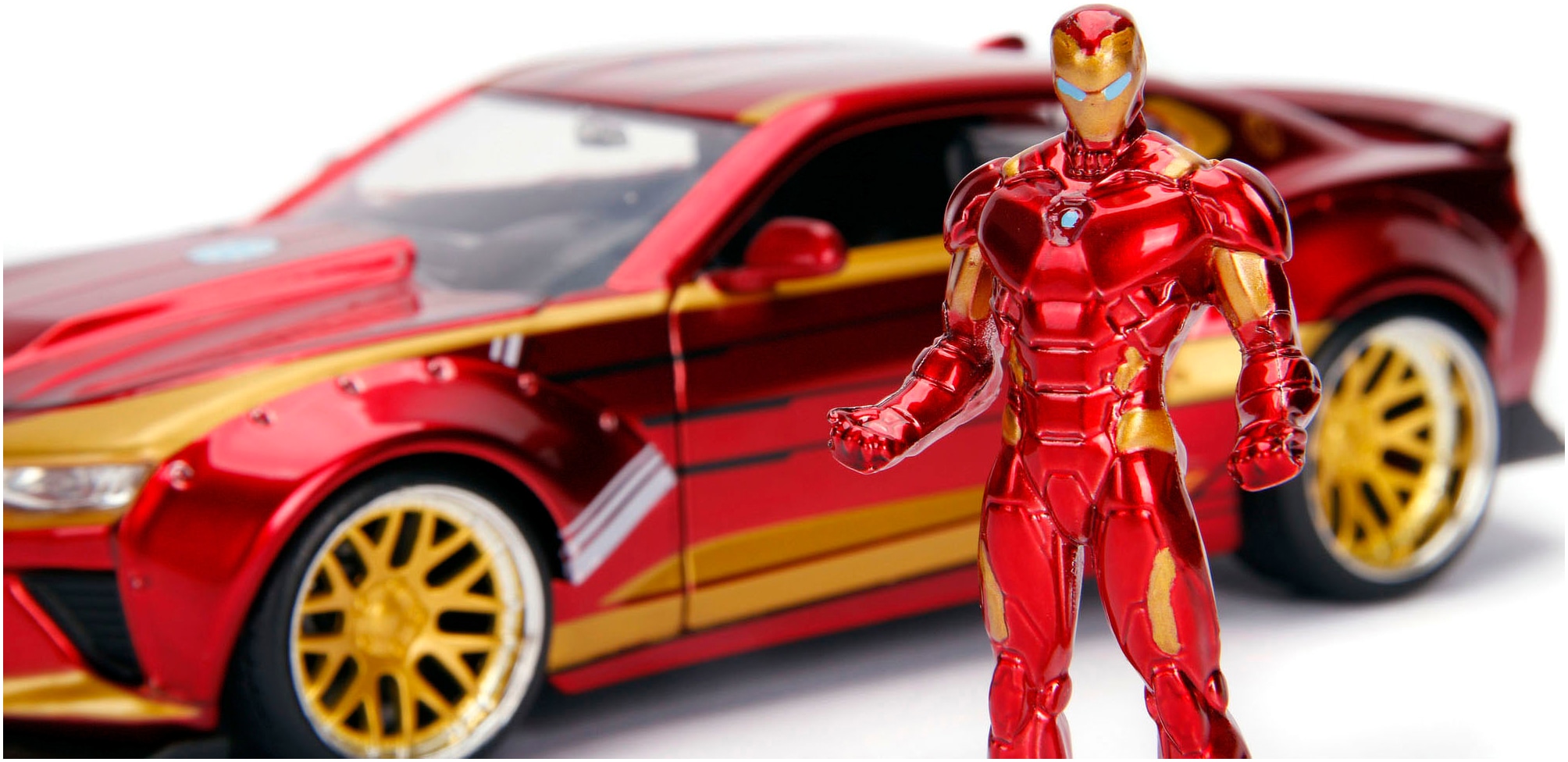 JADA Spielzeug-Auto »Marvel Ironman 2016 Chevy Camaro SS 1:24«