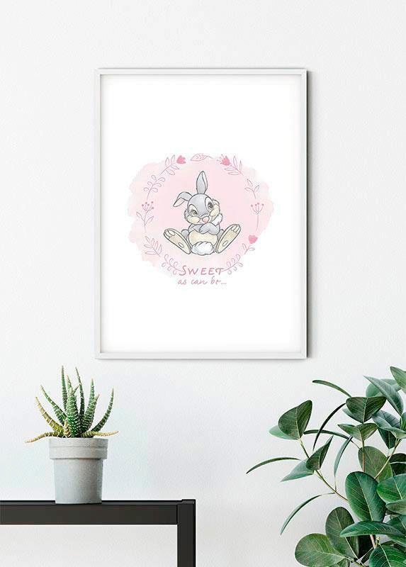 Komar Bild »Klopfer«, Disney, (1 St.), Wandbild zur Dekoration im Kinderzimmer - ohne Rahmen