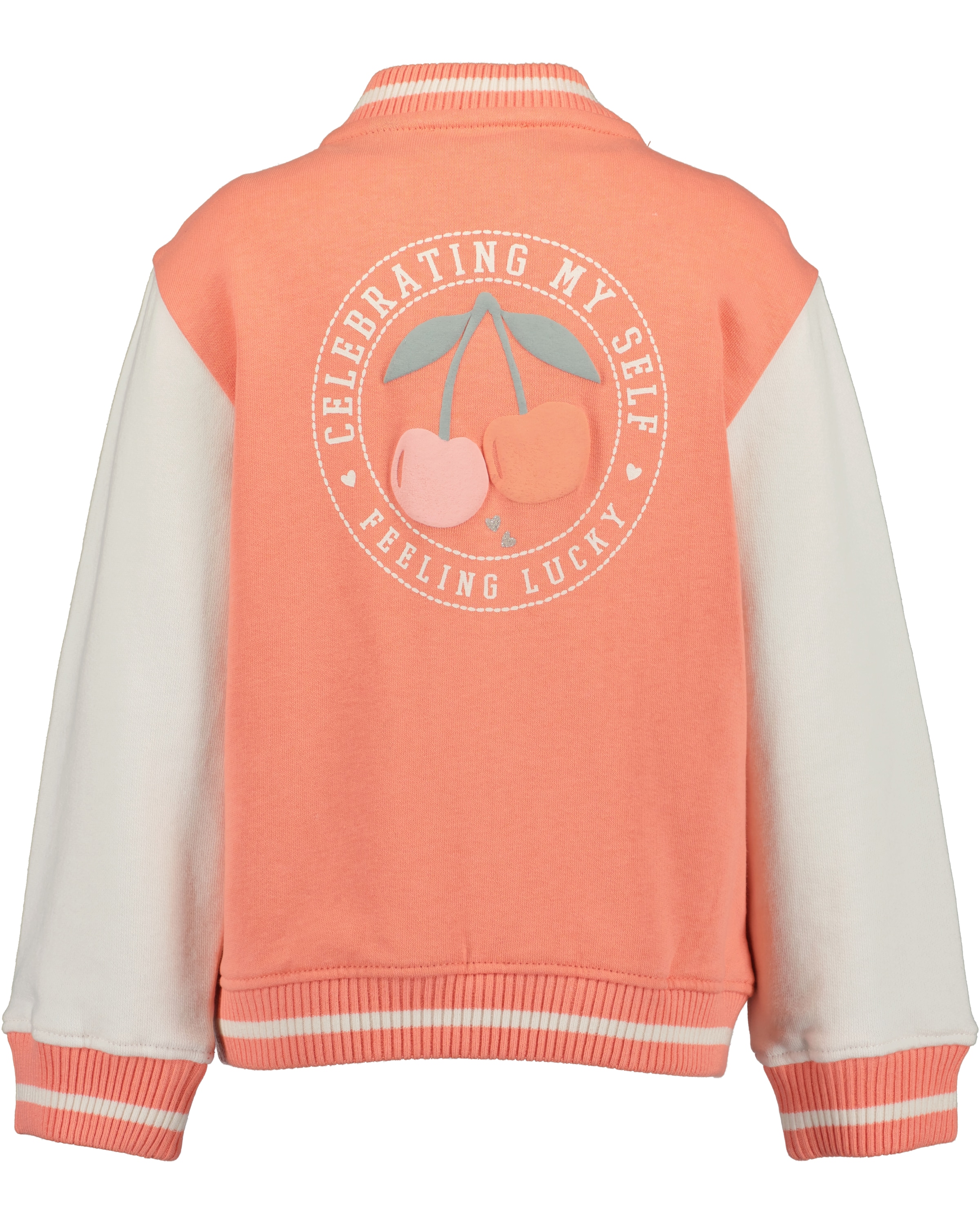 Blue Seven Sweatjacke im Collage-Look