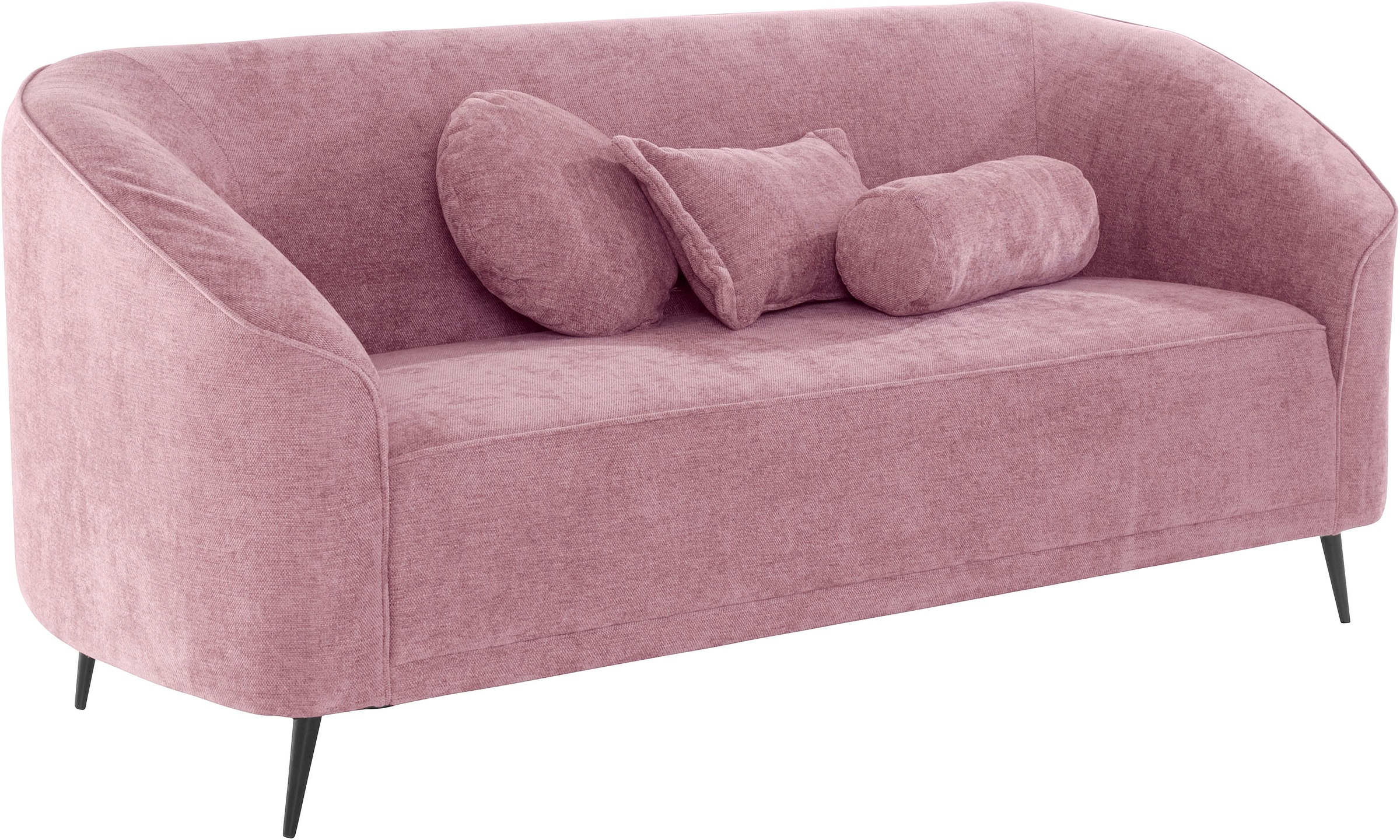 Home affaire 3-Sitzer »Ashly« in 3 Bezugsvarianten, Bouclé, Samtoptik und Struktur weich.