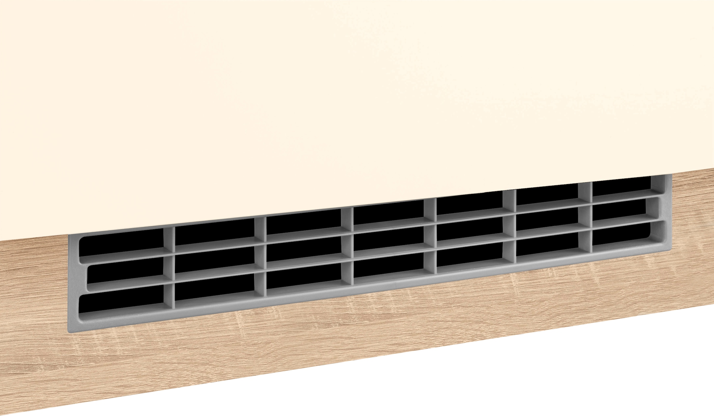 HELD MÖBEL Kühlumbauschrank »Virginia«, 200 cm hoch, 60 cm breit, Nische für Kühlschrank B/H/T: 56/178/55 cm