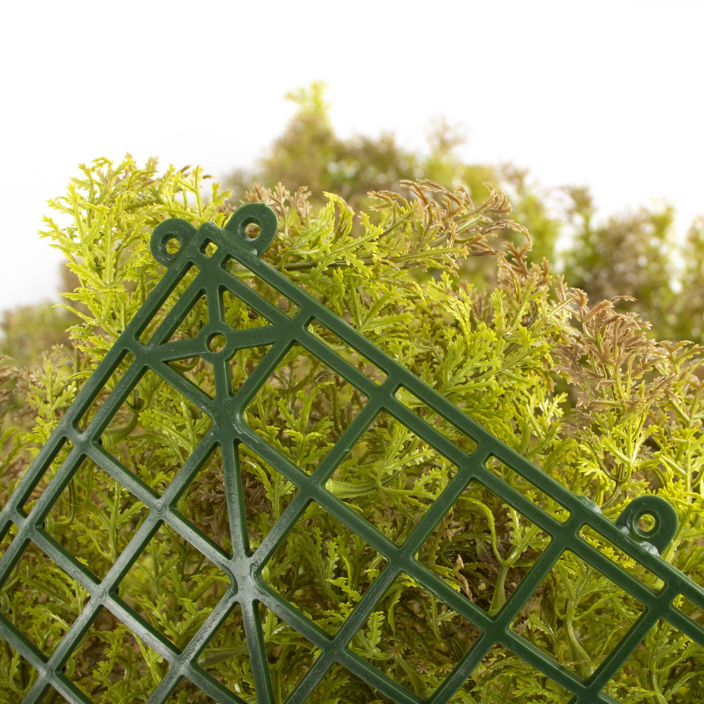 Primaflor-Ideen in Textil Kunstpflanze »Pflanzenwand, 50x50cm« Wanddeko, realistische Optik, In- und Outdoor geeignet, UV-beständig