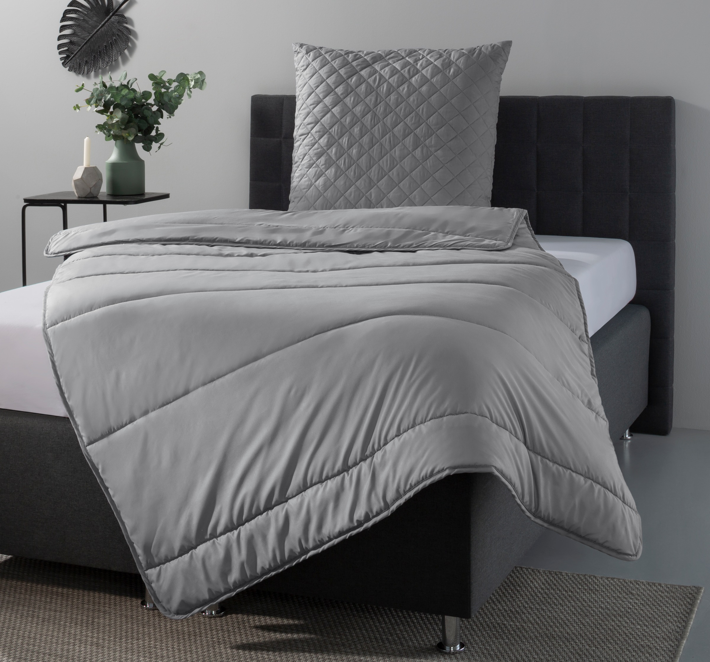 OTTO home Microfaserbettdecke + Microfaserkissen »Claara Spar Set, Decke + günstig online kaufen