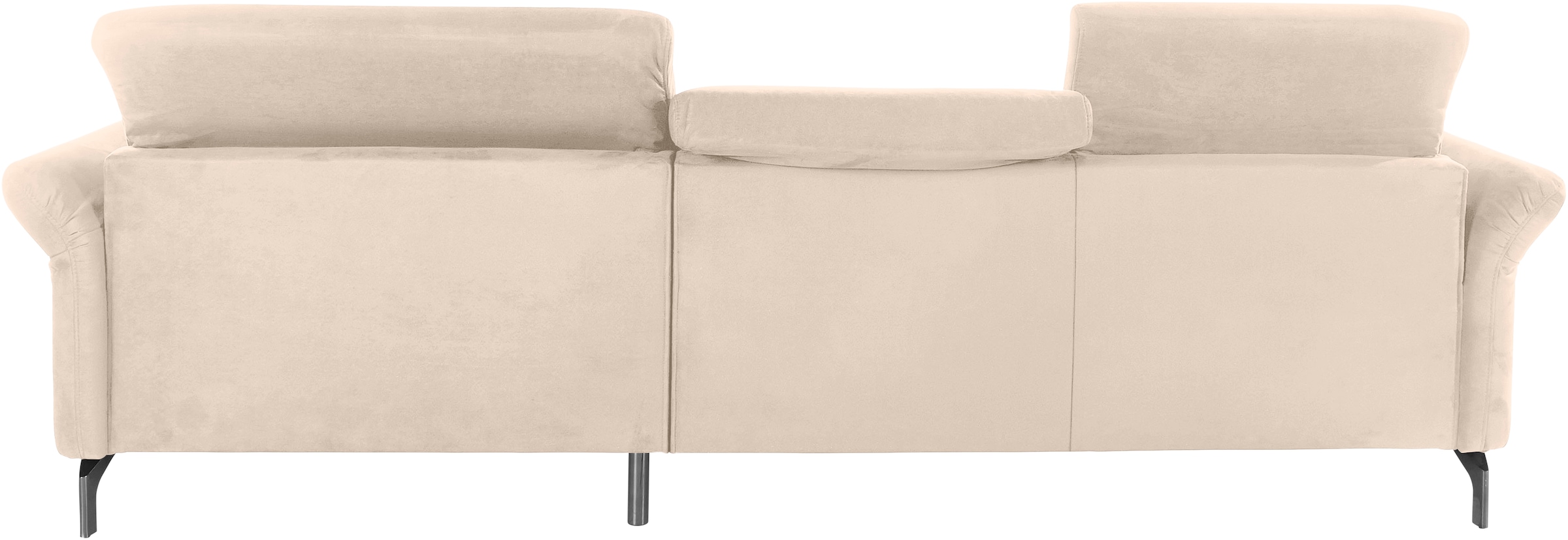 INOSIGN Ecksofa »Fresh L-Form«, Federkern, wahlweise Kopfteilverstellung und motorischer Vorziehsitz