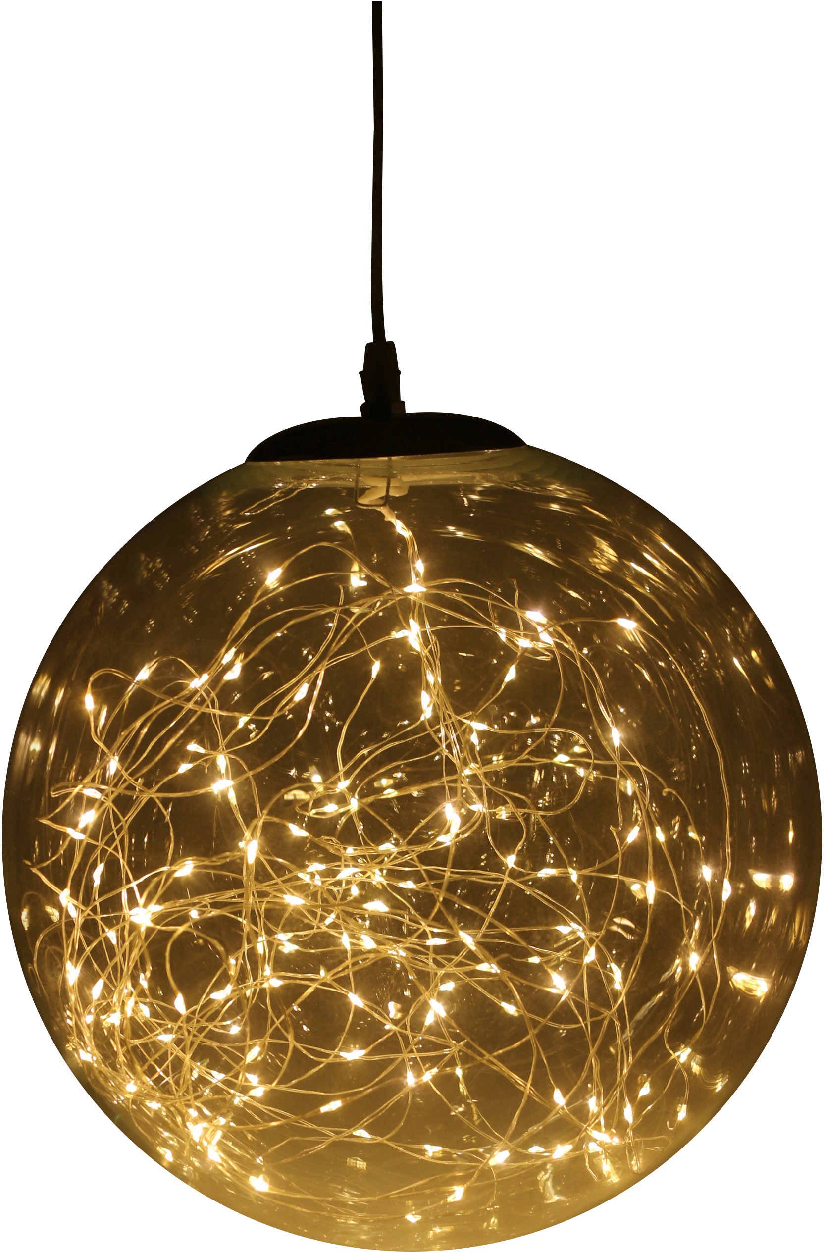 AM Design LED Dekolicht LED Kugel aus Glas, Lichterglanz, Weihnachtsdeko au günstig online kaufen