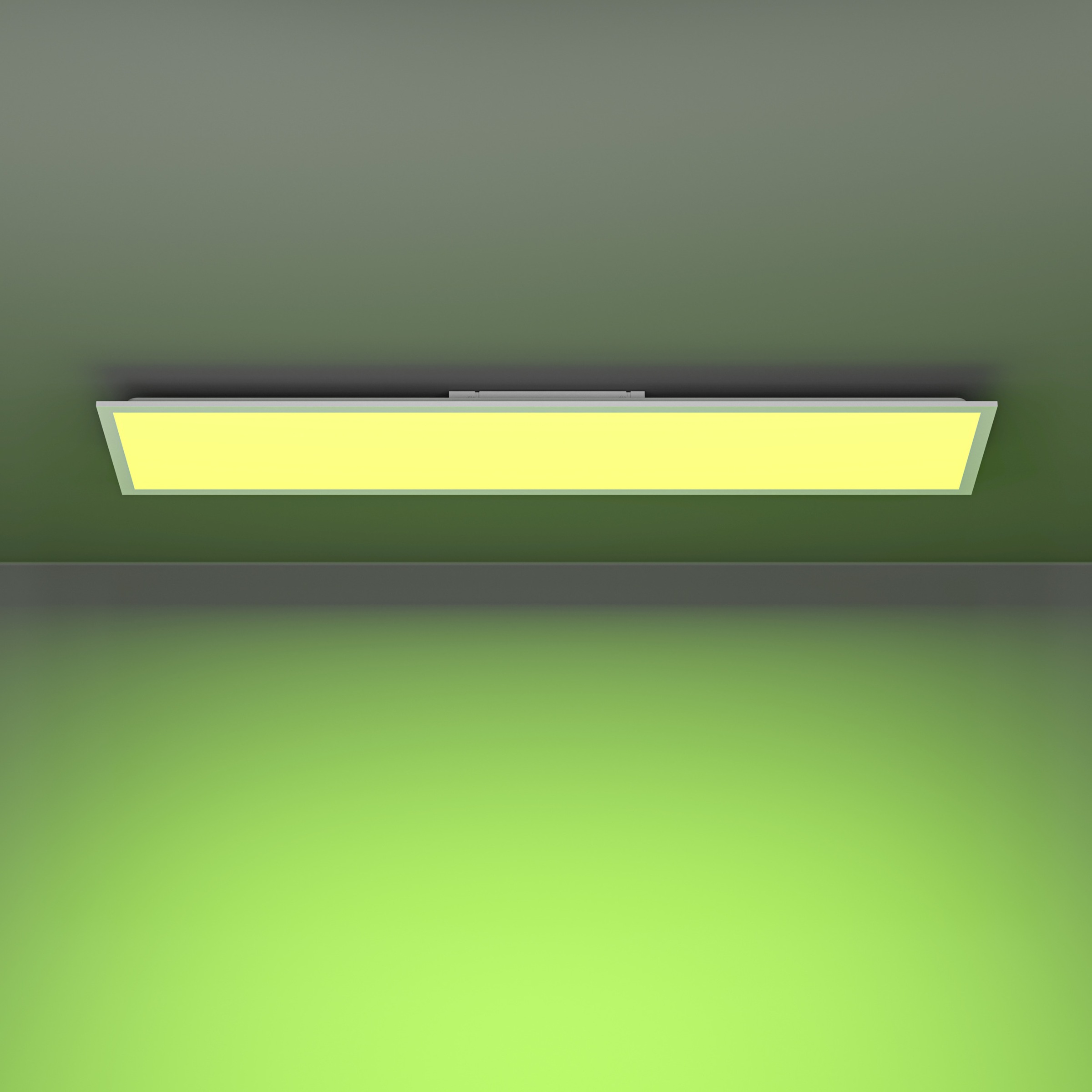 EGLO LED Deckenleuchte »MORADILLO-Z Deckenlampe - Stahl - LED - 34W - IP20« LED-Modul 1 Stk. Kaltweiß | Neutralweiß | RGB | Warmweiß Wohzimmerlampe, Esszimmerlampe, Schlafzimmer, L119,5 x B29,5 x H6,1 cm