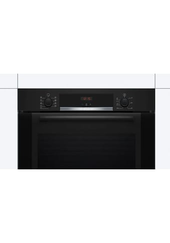 Einbaubackofen »HBA3340B0«, Serie 4, HBA3340B0, mit Teleskopauszug mit Stoppfunktion,...