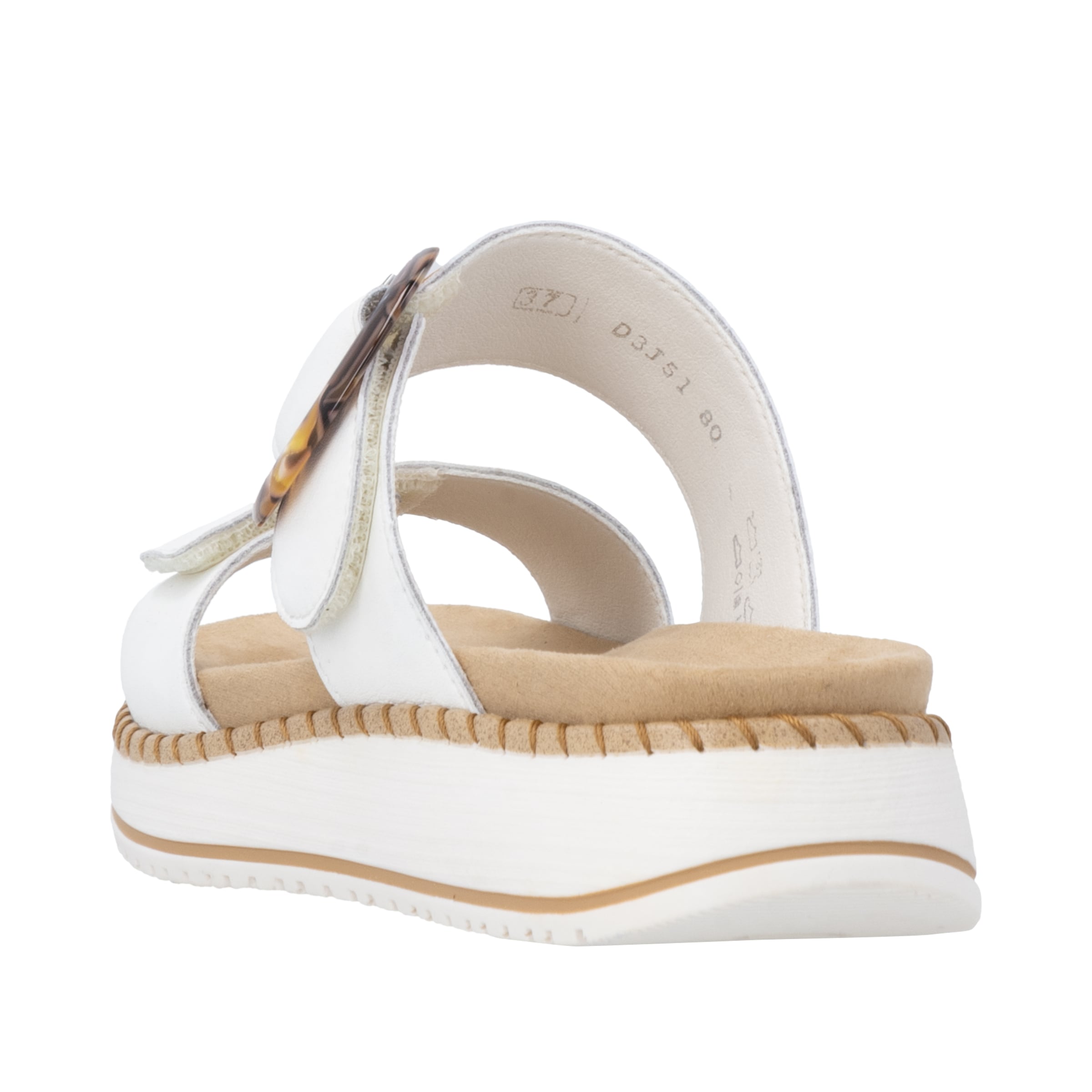 Remonte Pantolette  Sommerschuh, Hausschuh mit praktischen Klettverschlüssen