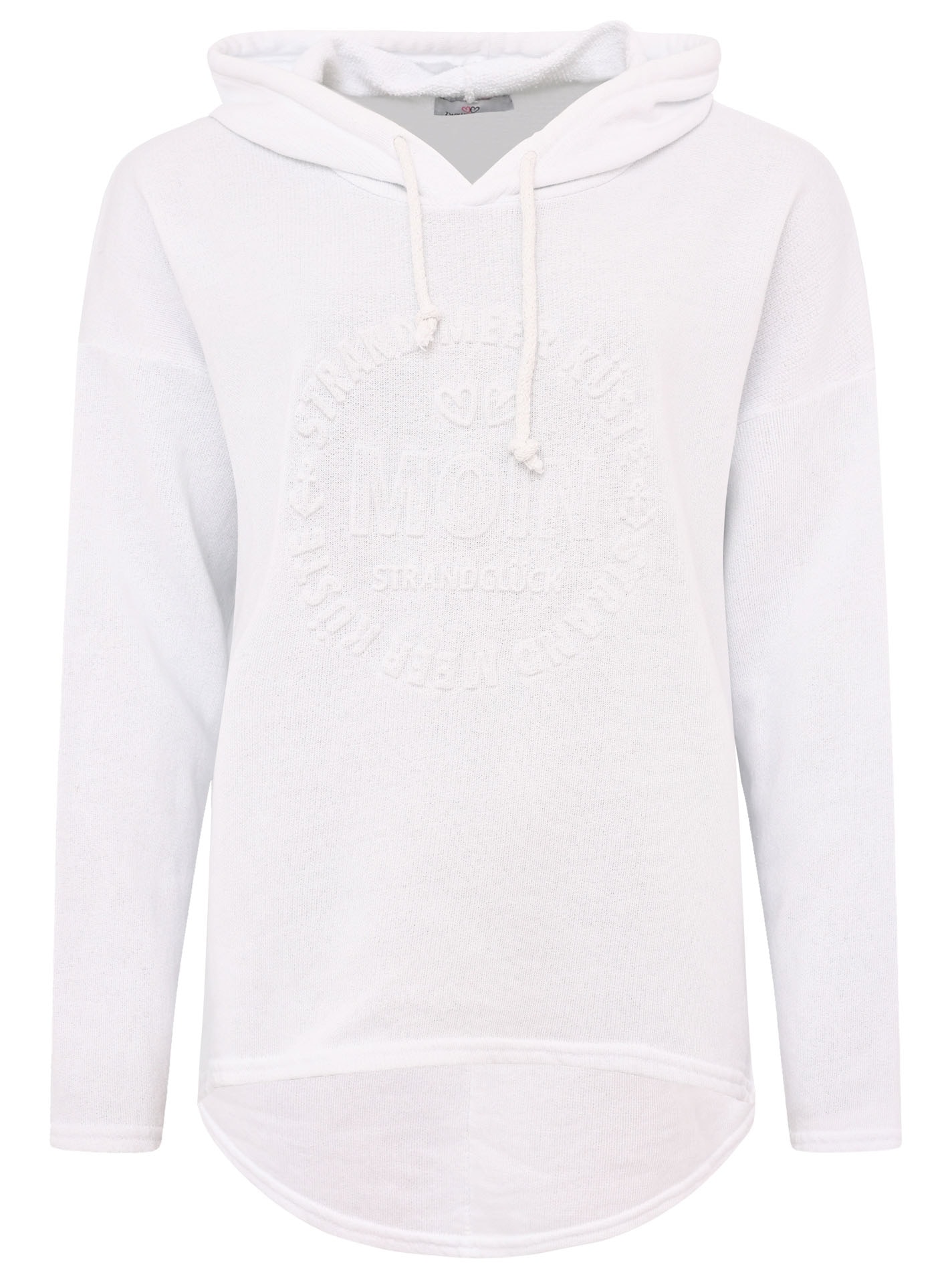 Zwillingsherz Hoodie »"Moin"«, Kapuze, Kordelzug, Langarm, maritimer Schriftzug