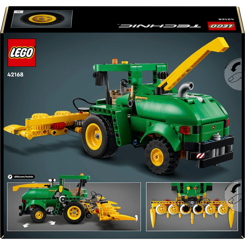 LEGO® Konstruktionsspielsteine »John Deere 9700 Forage Harvester (42168), LEGO Technic«, (559 St.)
