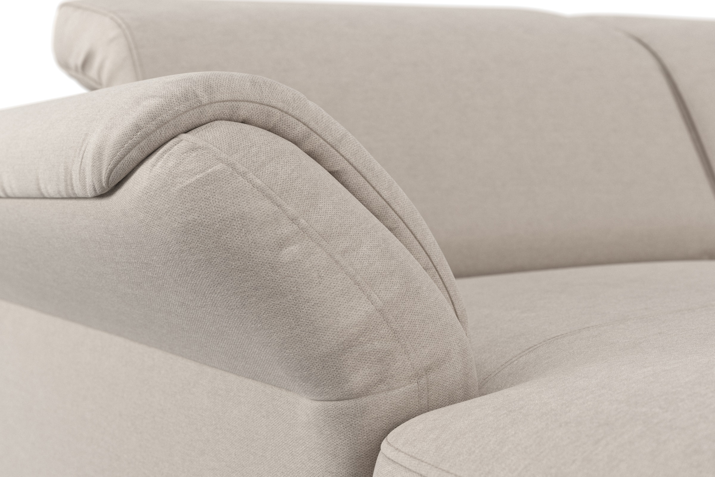 sit&more Wohnlandschaft »Apulia U-Form«, wahlweise Bettfunktion, Bettkasten und Kopf- und Armteilverstellung