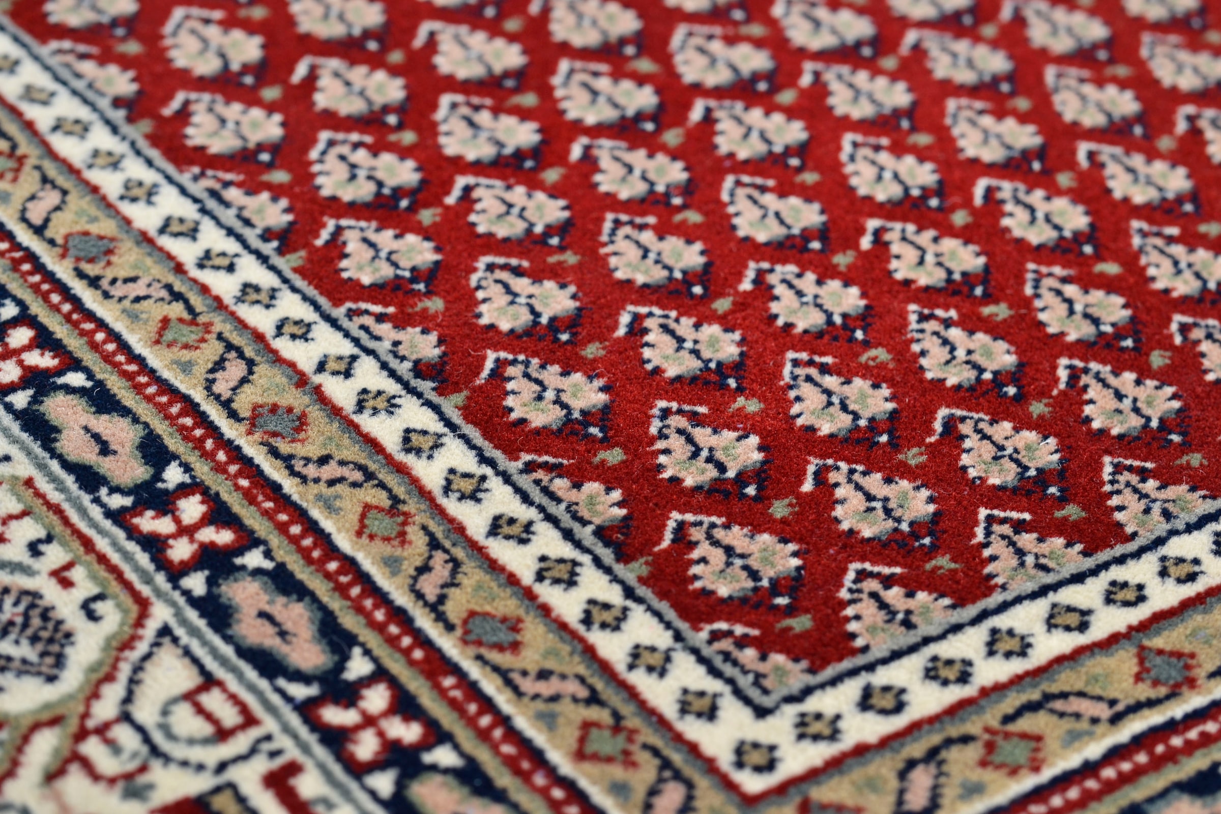 THEKO Orientteppich »Abbas Meraj Mir«, rechteckig, reine Wolle, handgeknüpft, mit Fransen