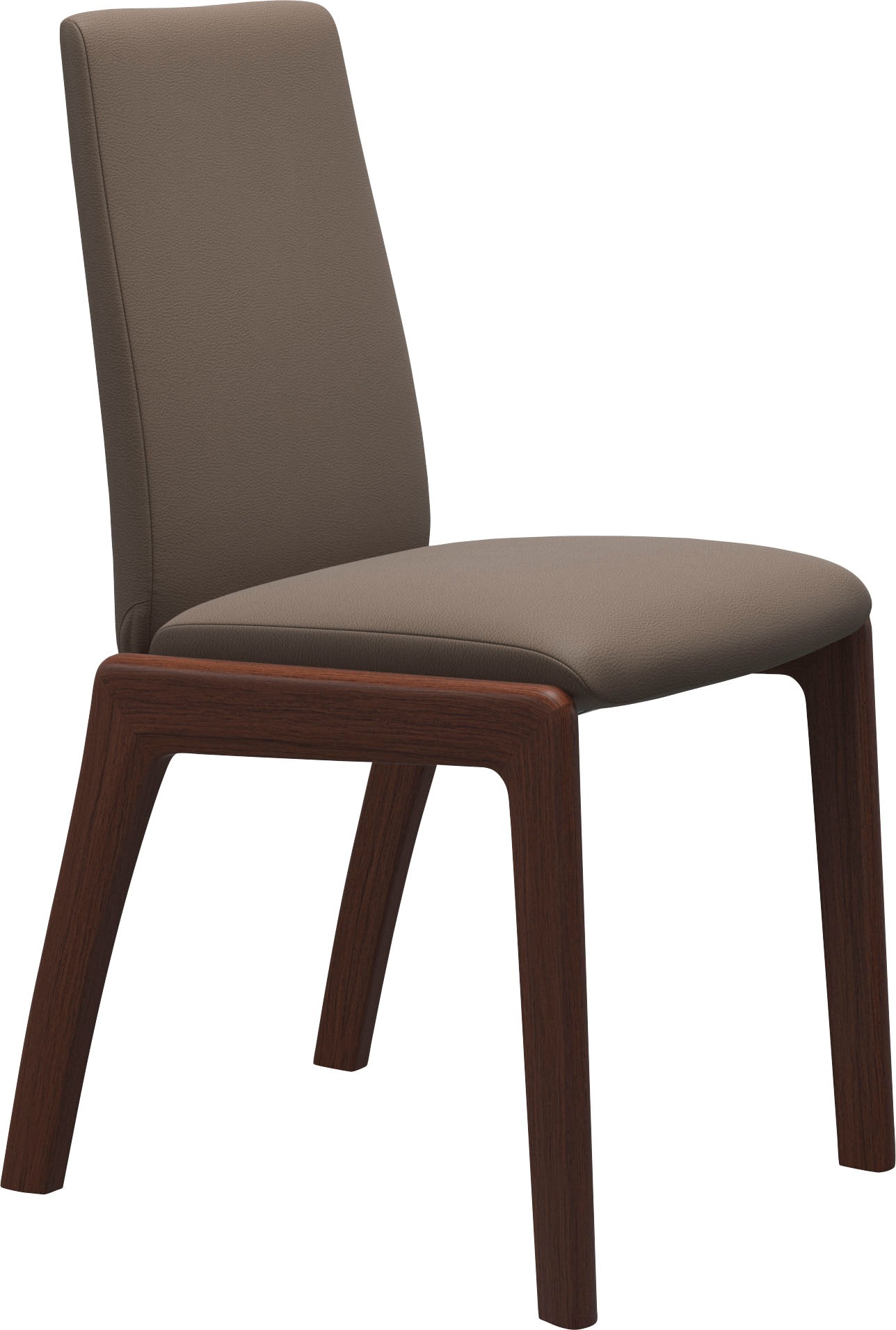 Stressless® Polsterstuhl »Laurel«, Leder BATICK, Low Back, Größe M, mit abgerundeten Beinen in Walnuss