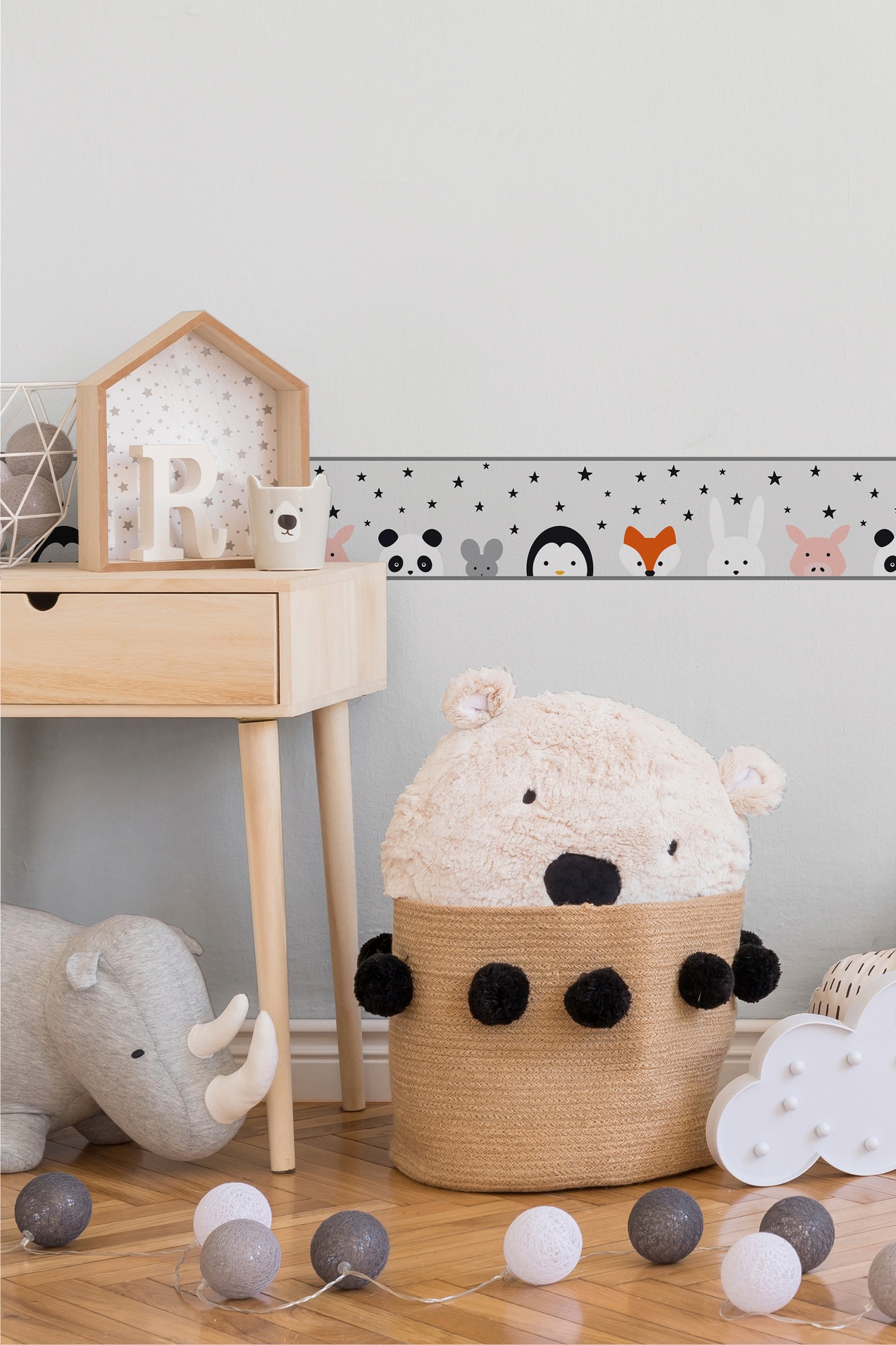 A.S. Création Bordüre »Wild Stars«, Motiv-abstrakt-naturalistisch, Papier Wand Schräge Tür Borte Wohnzimmer Schlafzimmer Küche Design