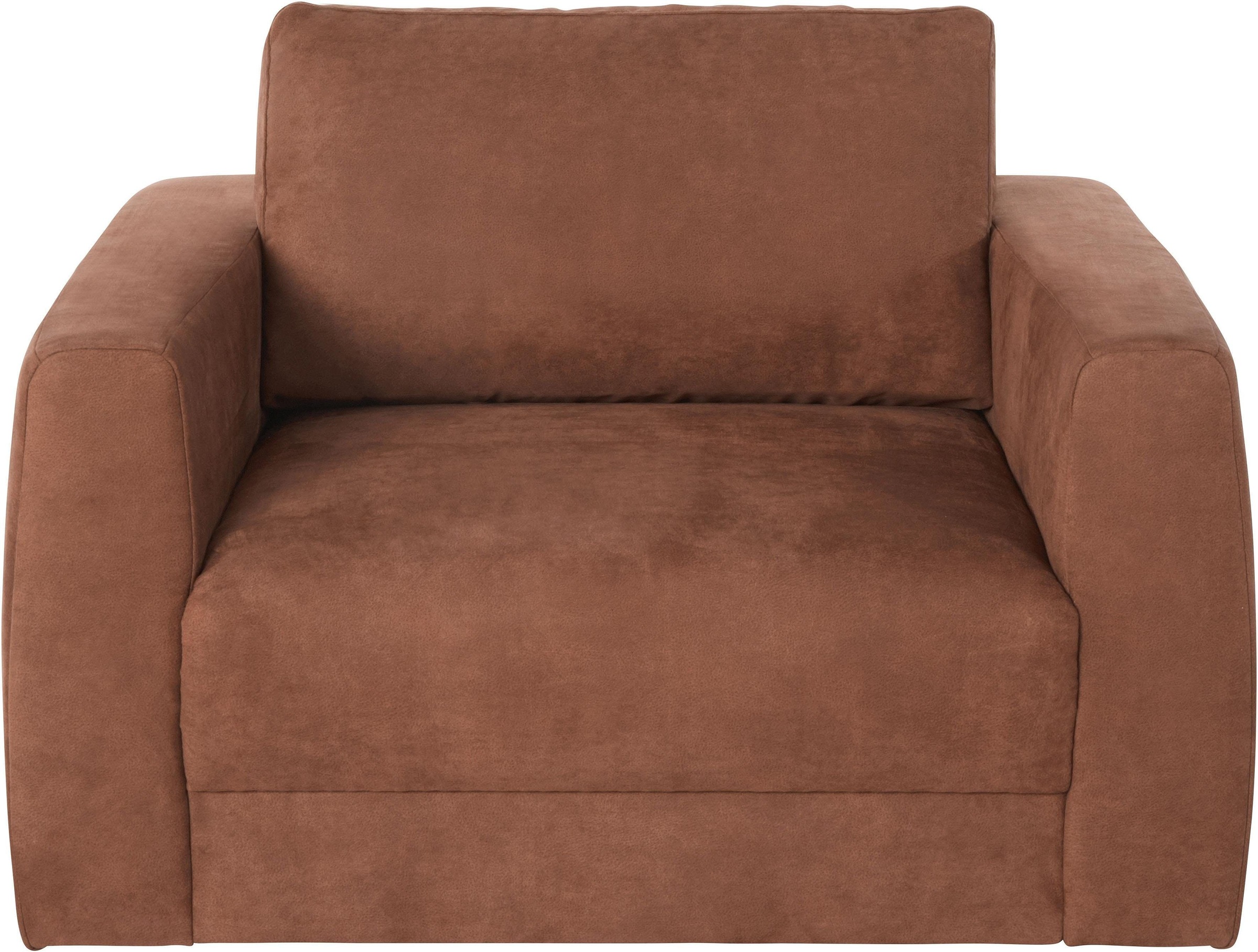 Home affaire Sessel »Hobro Loungesessel« in 3 Bezugsqualitäten in vielen Fa günstig online kaufen