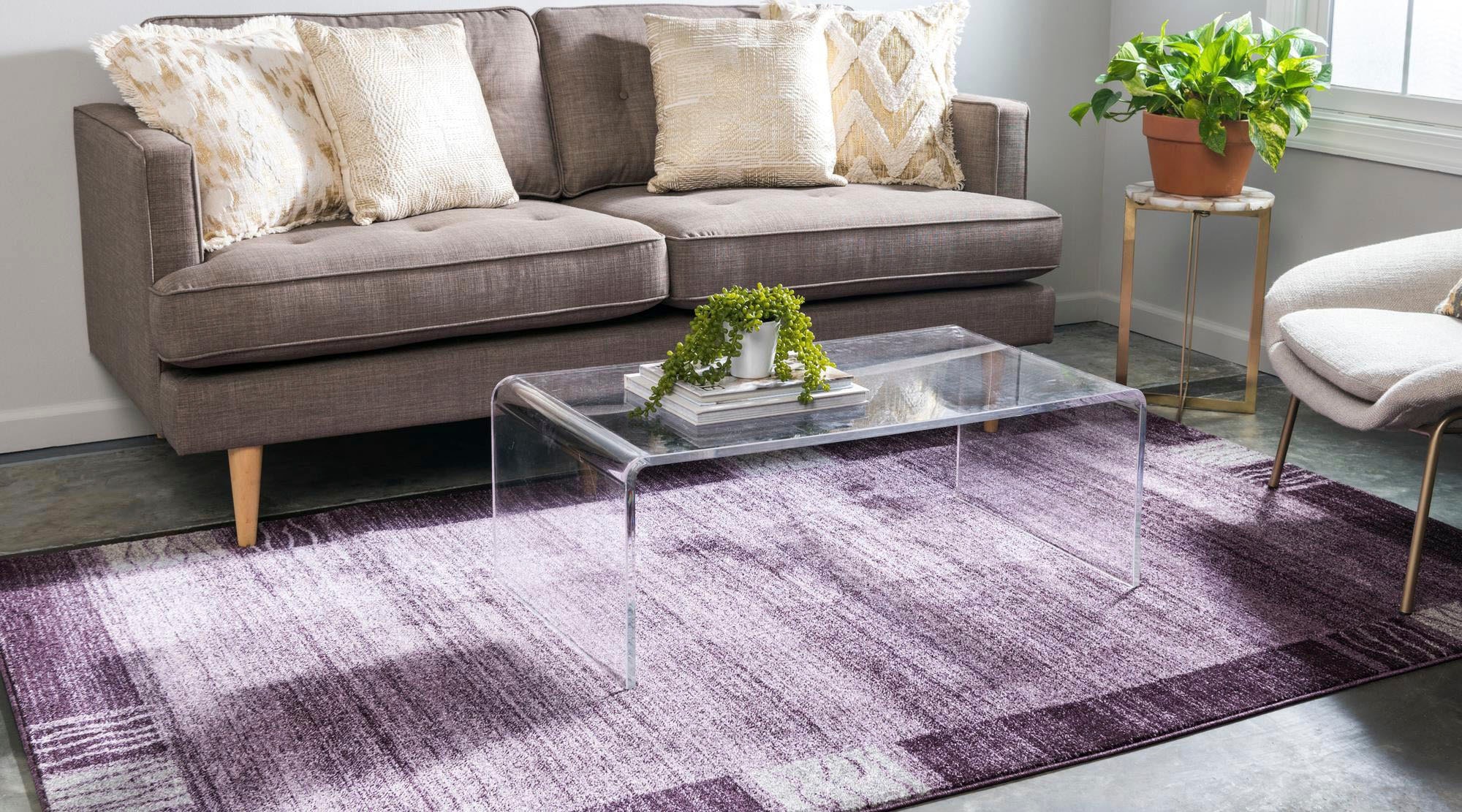 Myflair Möbel & Accessoires Teppich »Good Times Lagerräumung«, rechteckig, 13 mm Höhe, Kurzflor, gewebt, melierte Optik, mit Bordüre