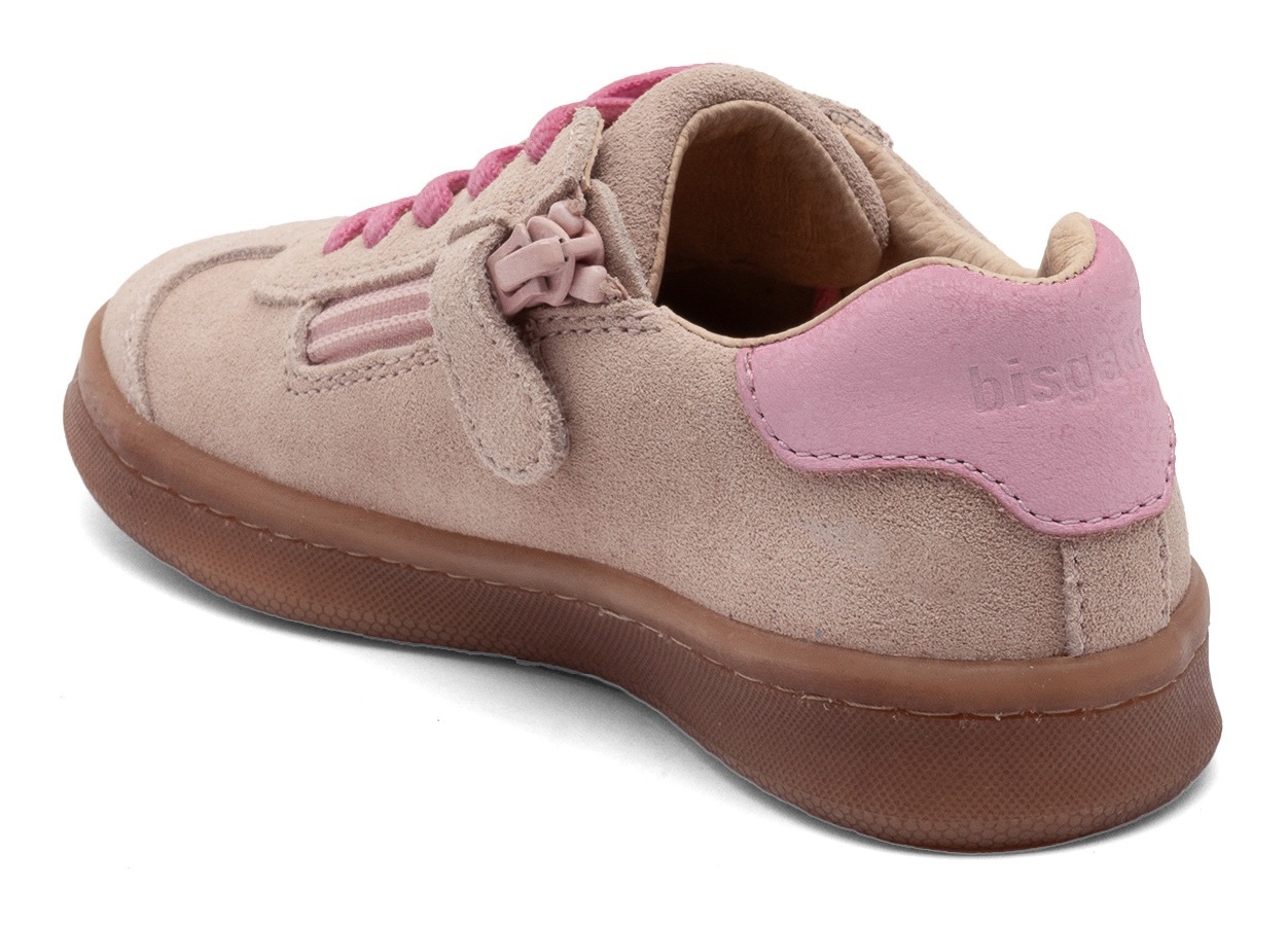 Bisgaard Sneaker »bay l Weite: normal«, Retro, Schnürer mit Lederfutter, Größenschablone zum Download