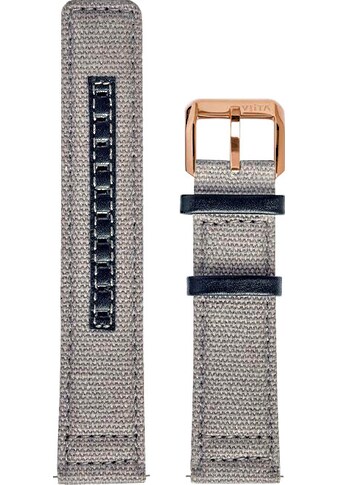 Wechselarmband »Uhrenarmband-Jeans 20mm«, (2 tlg.)