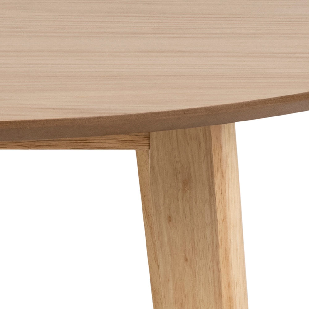5. Bild von ACTONA GROUP Esstisch »Roxby«, (1 St.), Roxby Esstisch rund, mit Eiche Furnier Ø 105 cm