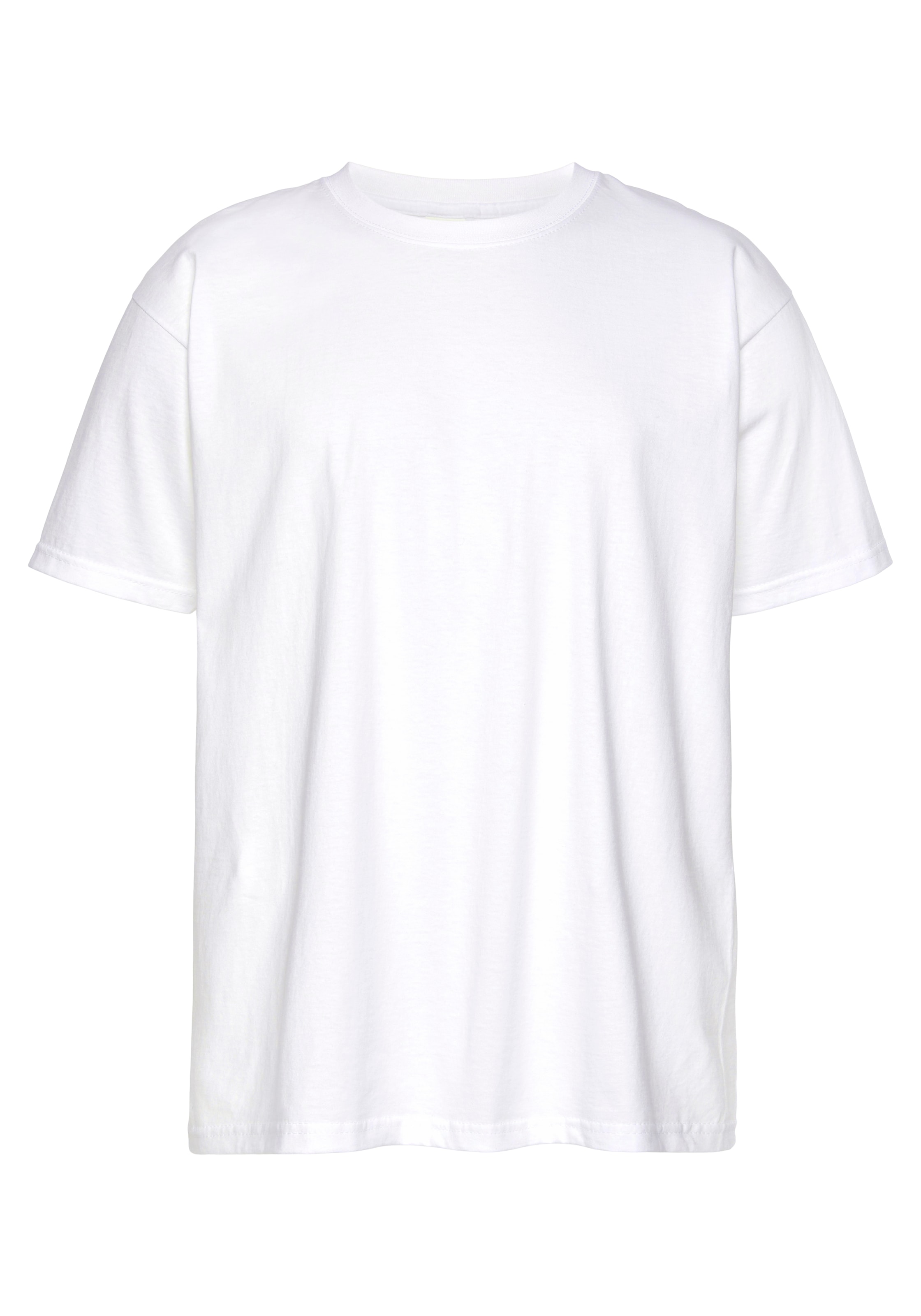 Fruit of the Loom T-Shirt, (Packung, 2 tlg.), aus reiner Baumwolle