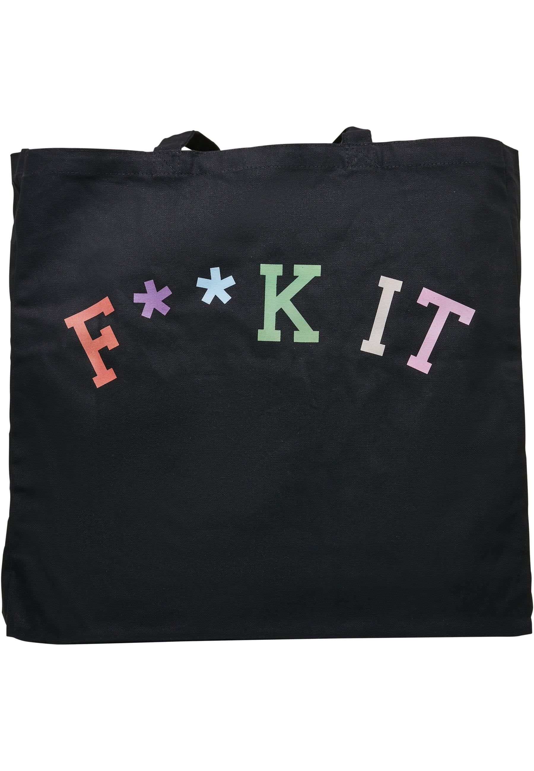 MisterTee Umhängetasche »MisterTee Unisex Fuck It Oversize Canvas Tote Bag«