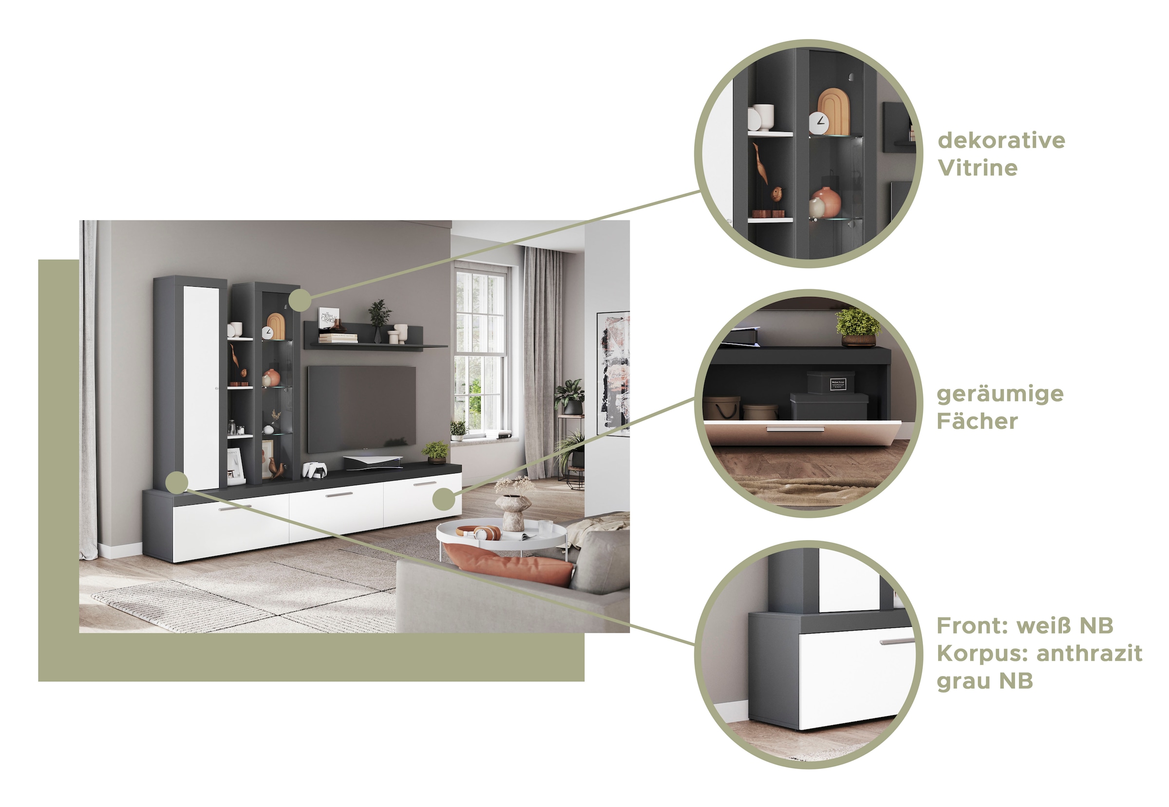 INOSIGN Aufsatzschrank »Cano«