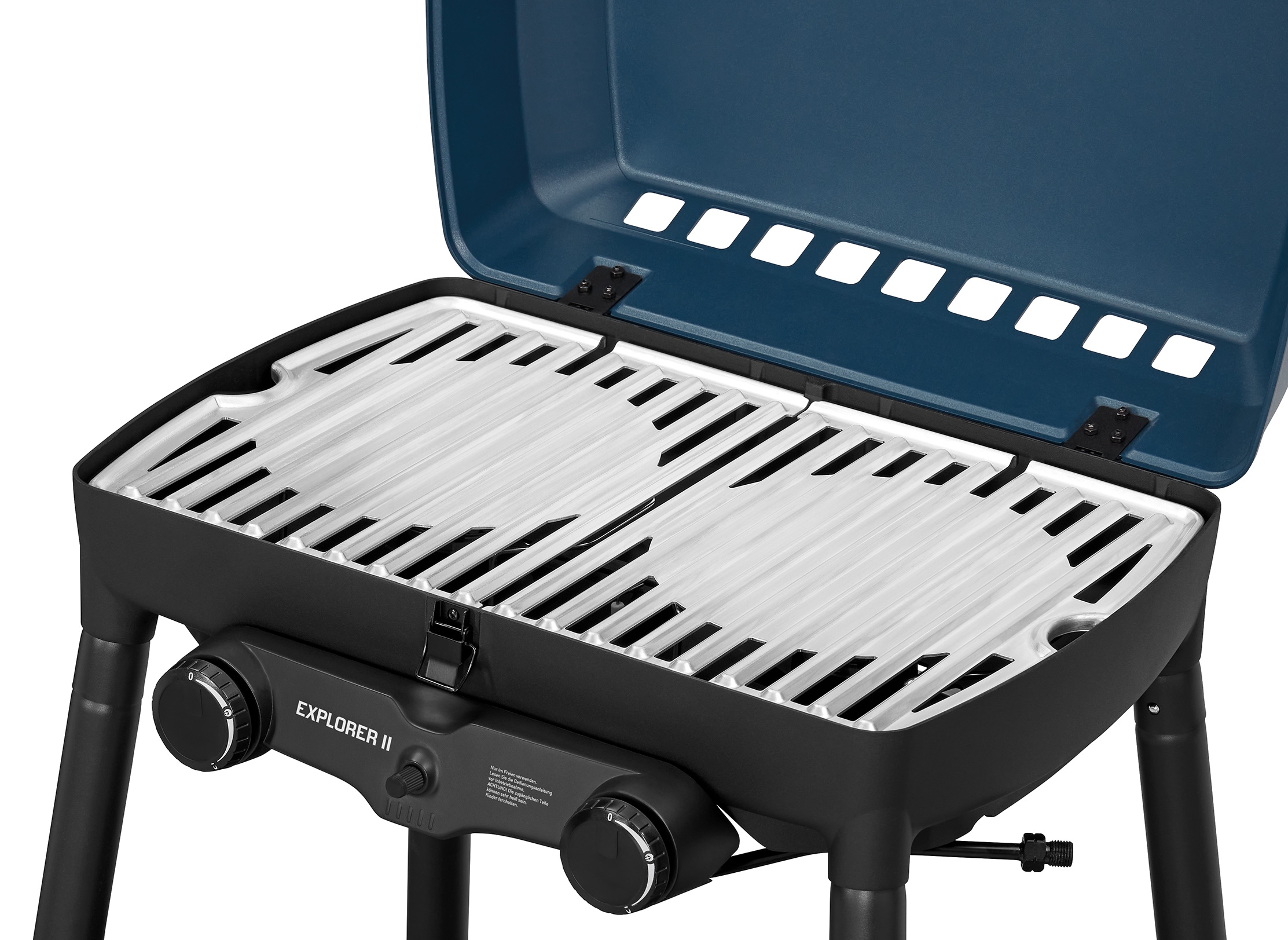 Enders® Gasgrill »Explorer II«, 2 Brenner für indirektes und direktes Grillen und Backen​