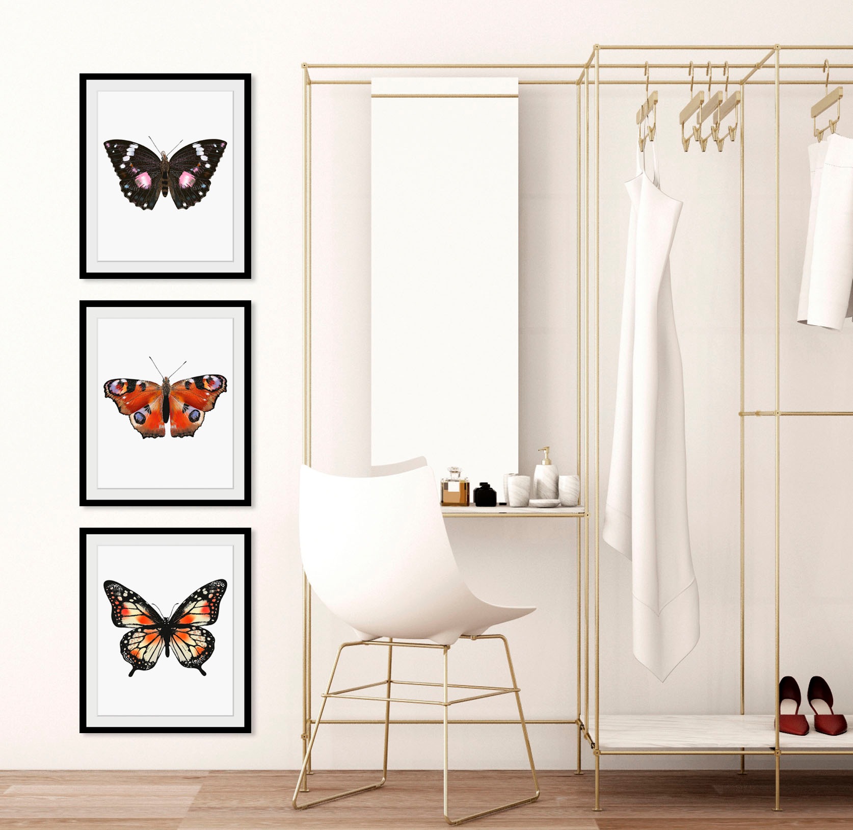 queence Bild »Marissa«, Schmetterlinge-Kunst-Insekten-historische Ereigniss günstig online kaufen