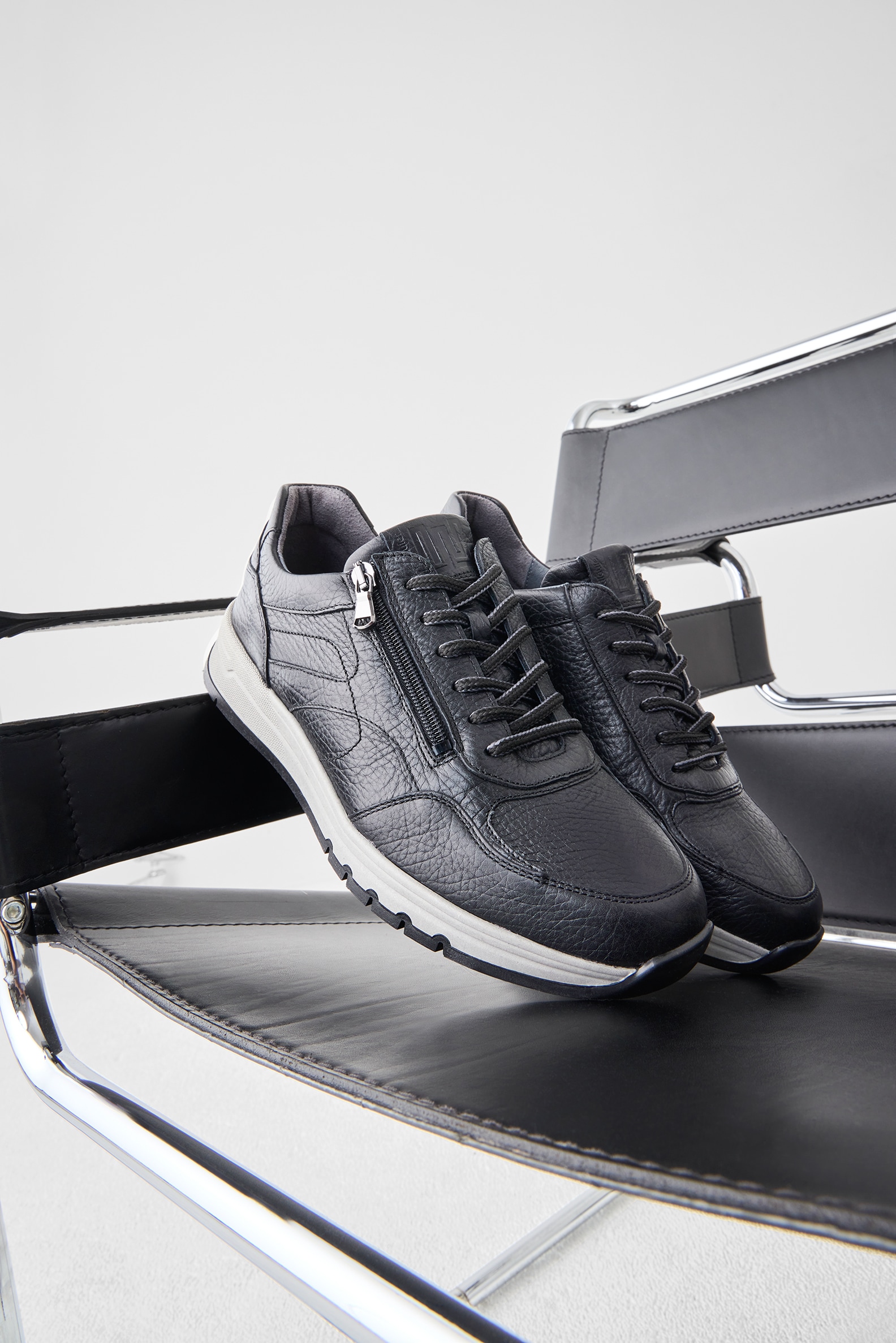 Waldläufer Schnürschuh »H-Anton«  Komfortschuh mit Schnürung und Reißverschluss, H-Weite