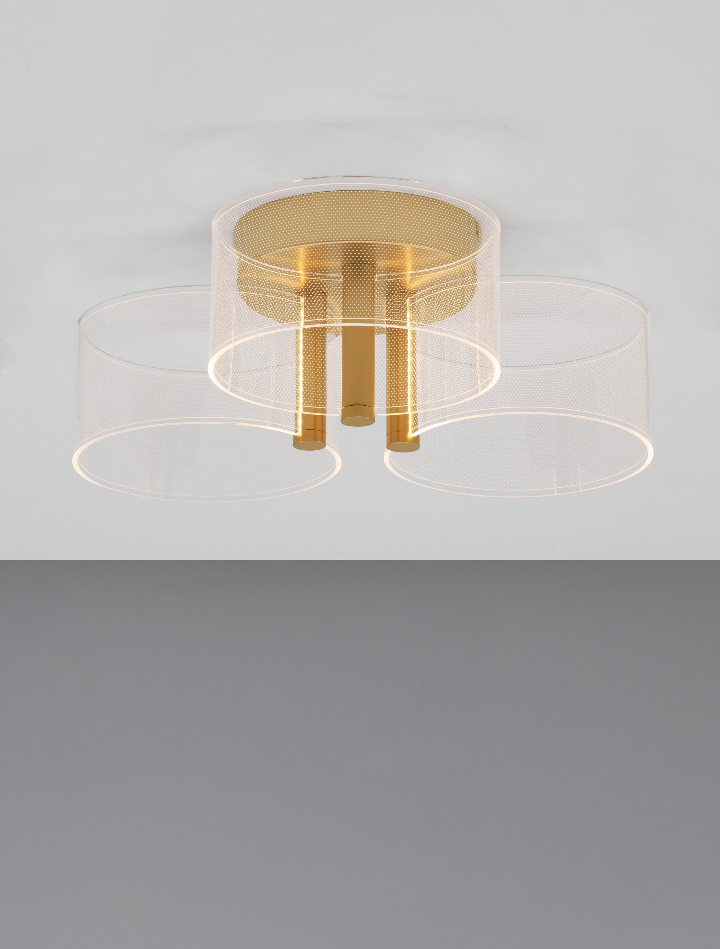 Nova Luce LED Deckenleuchte »GATLIN« LED-Modul 1 Stk. Warmweiß